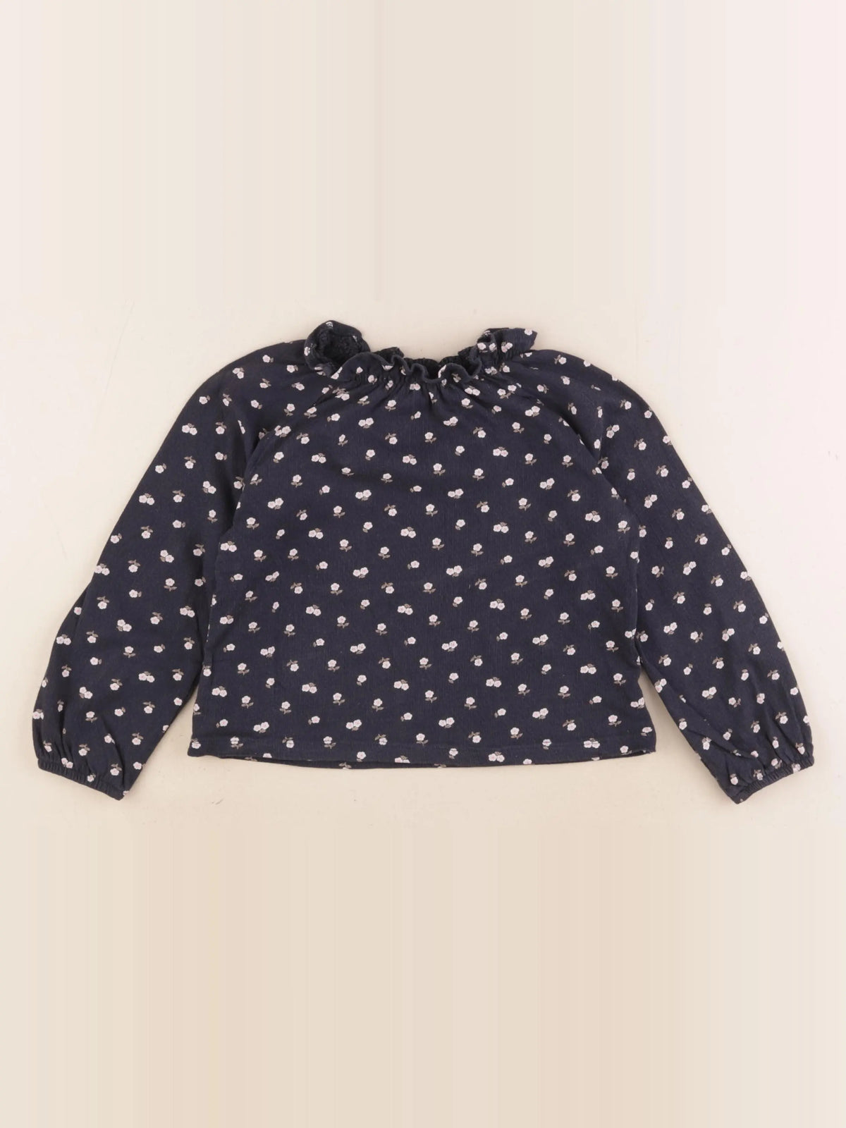 Vertbaudet - tee-shirt bleu - 4 ans