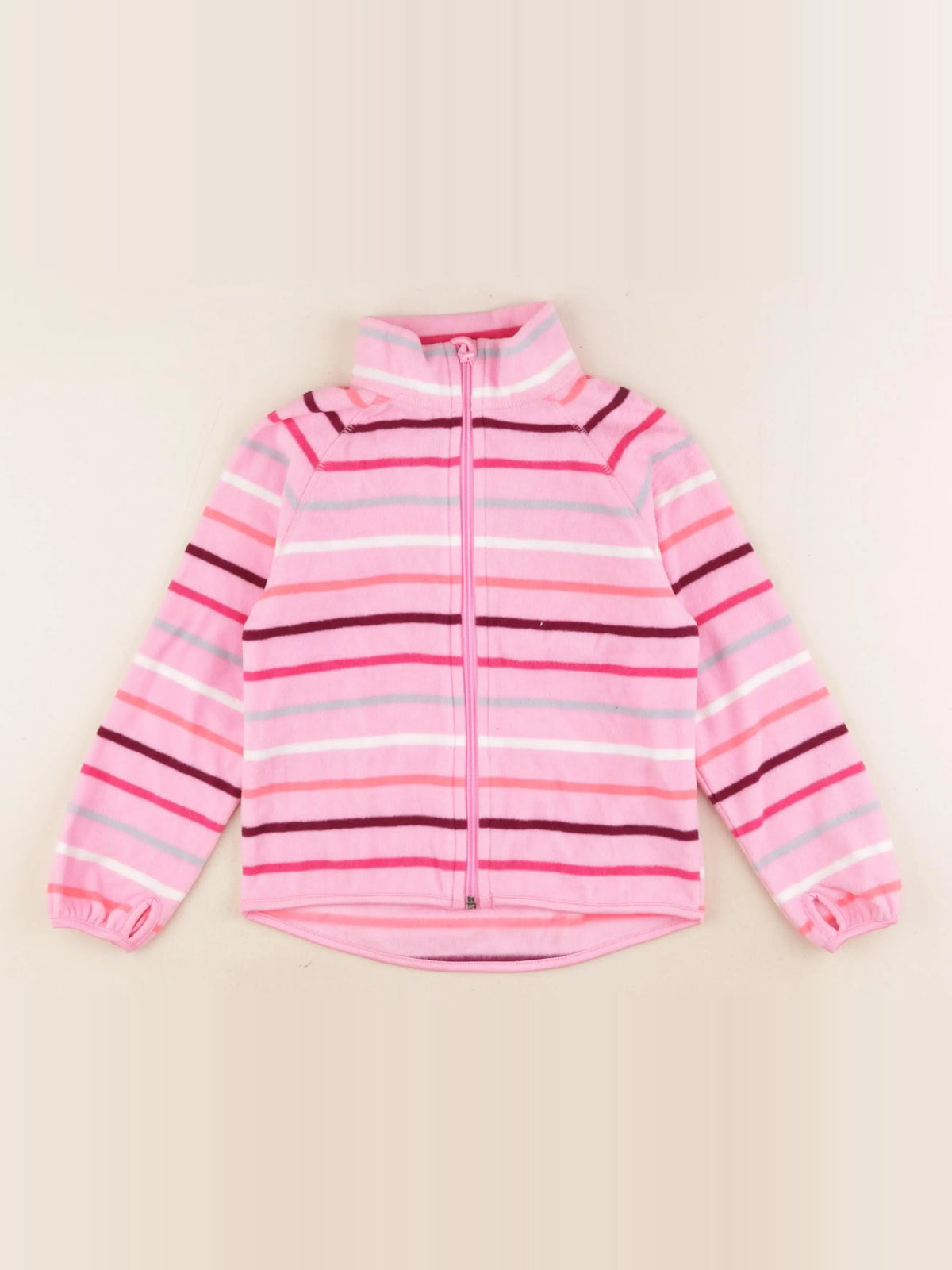 H&M - polaire rose - 3/4 ans