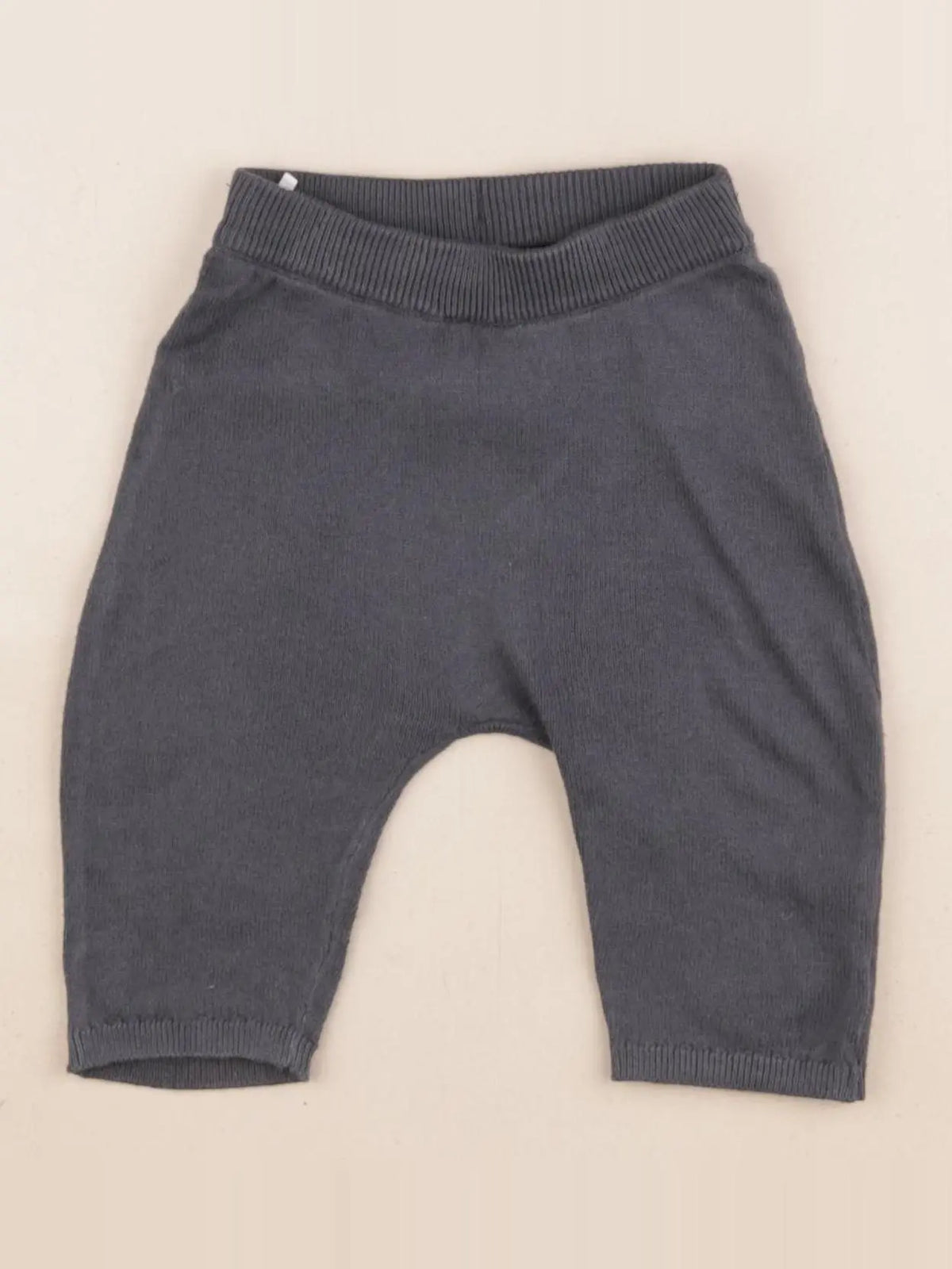 H&M - legging gris - 3 mois