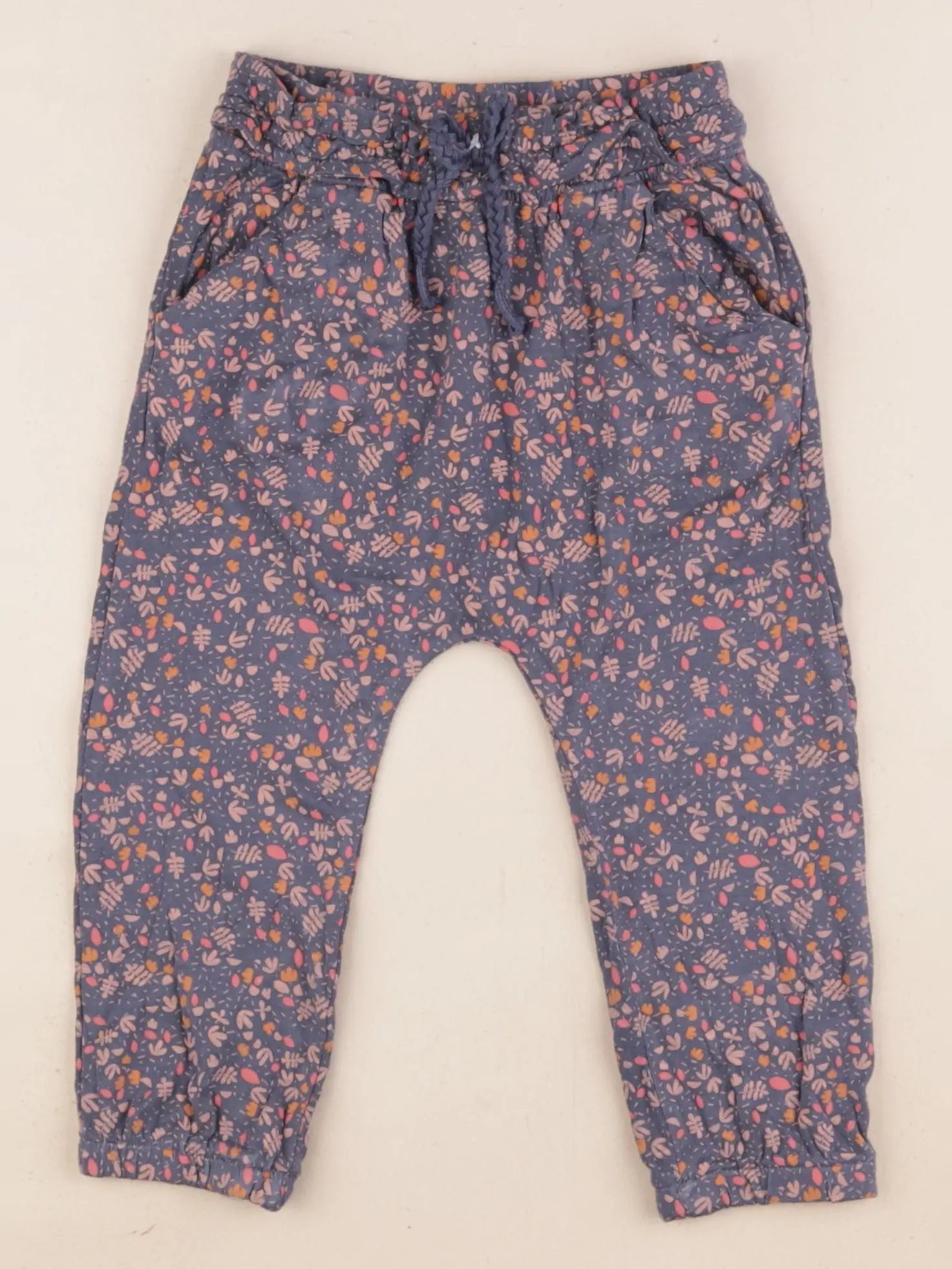 Vertbaudet - pantalon bleu - 24 mois