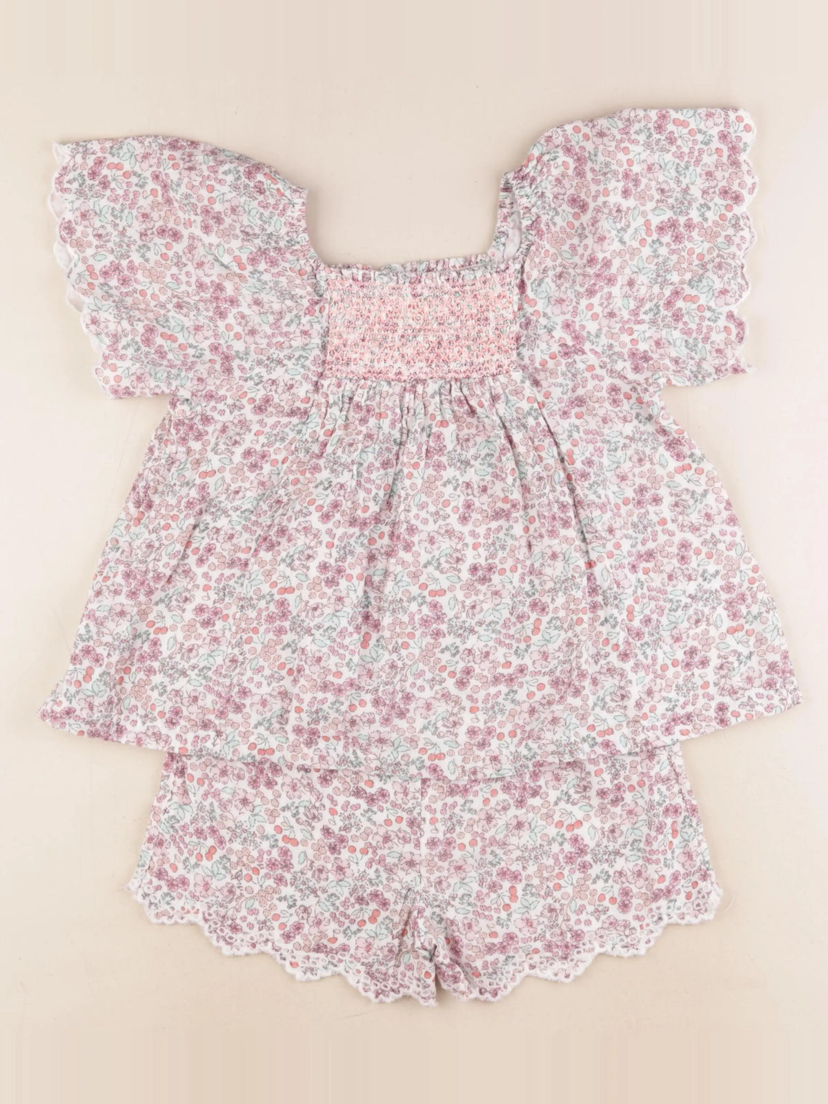Vertbaudet - pyjama coton multicolore - 6 ans