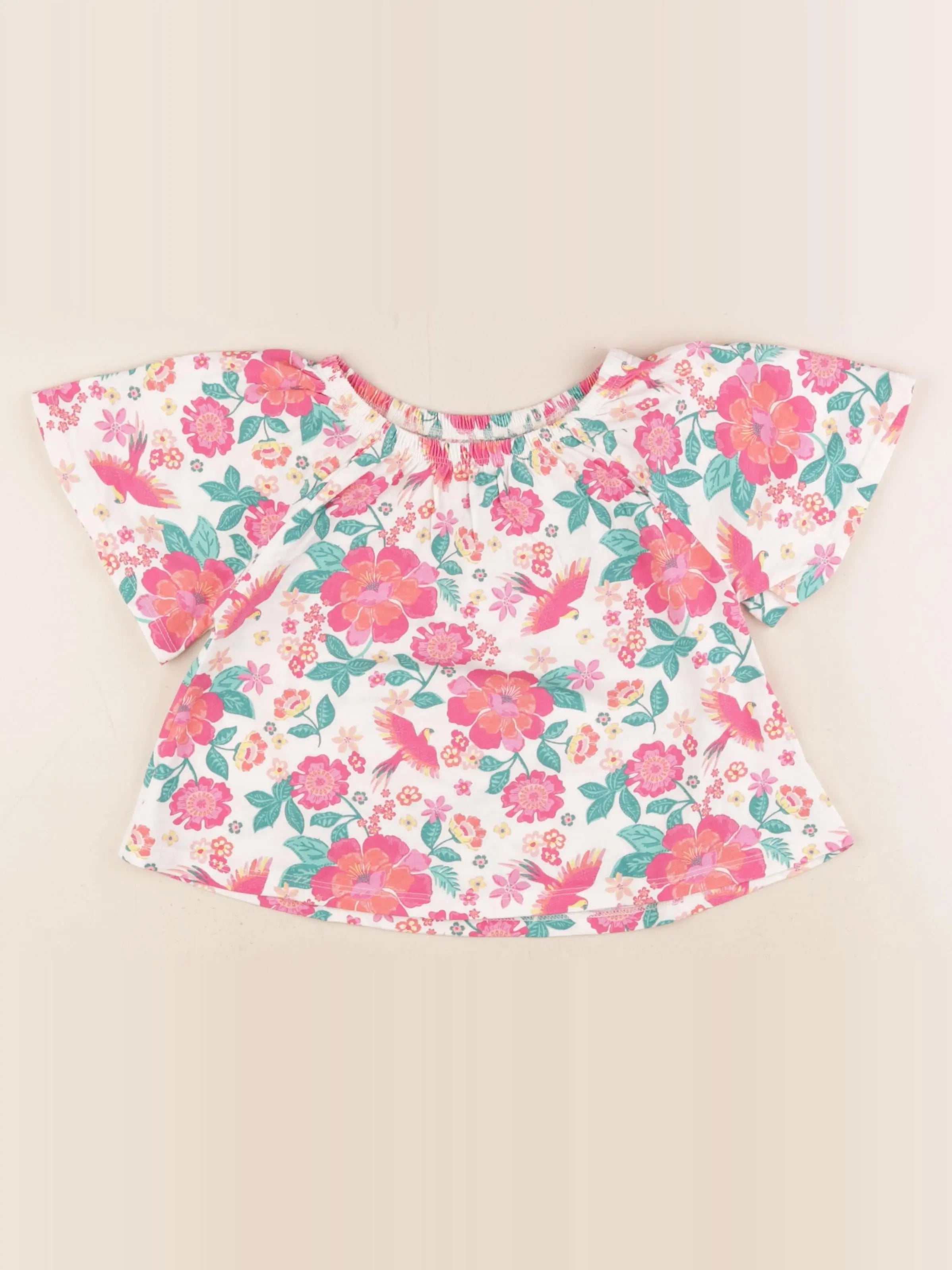 Vertbaudet - tee-shirt multicolore - 5 ans