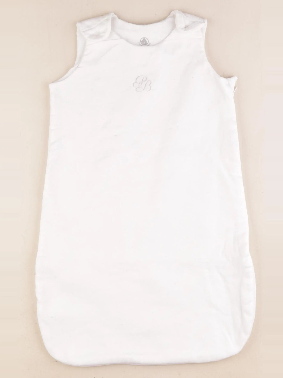 Petit Bateau - gigoteuse TOG 1,5 blanc - 3/6 mois