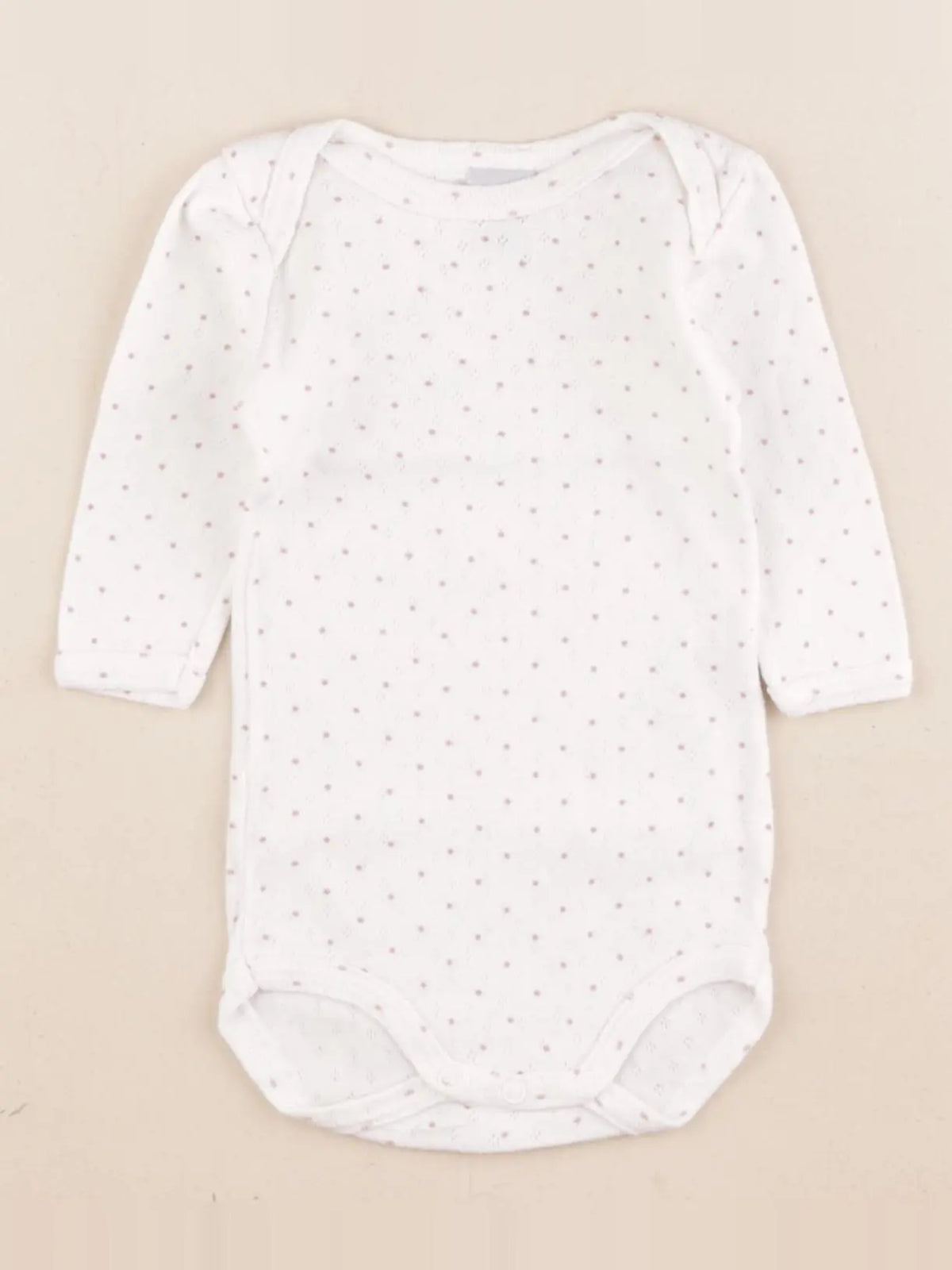 Petit Bateau - body blanc - 3 mois