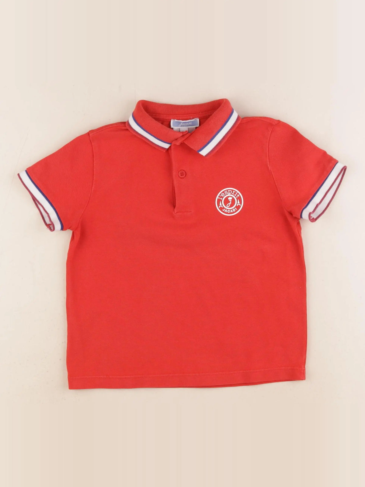 Jacadi - polo rouge - 6 mois