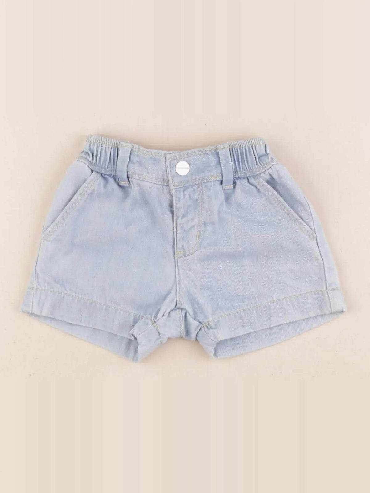 Jacadi - short bleu - 6 mois