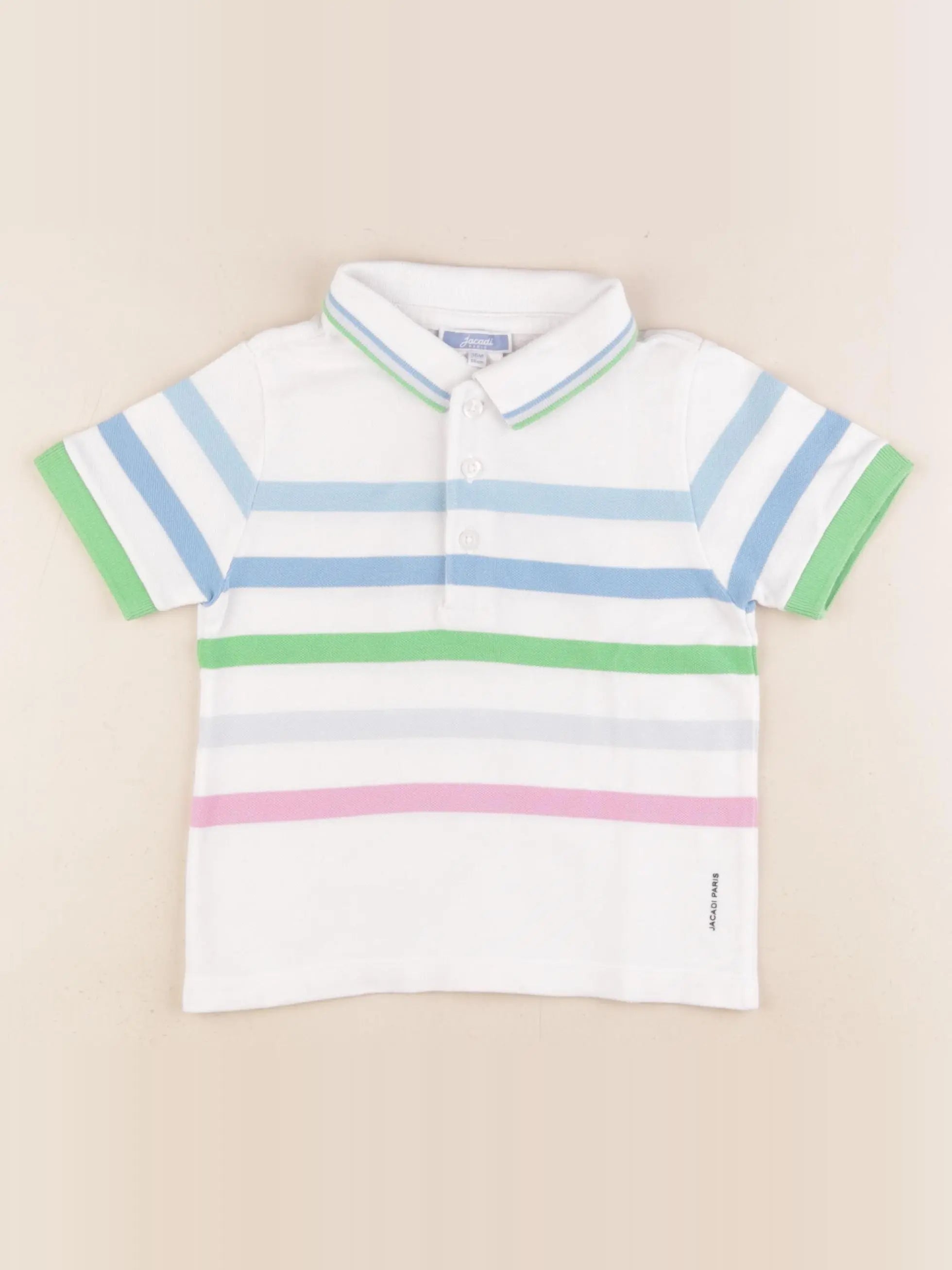 Jacadi - polo multicolore - 36 mois