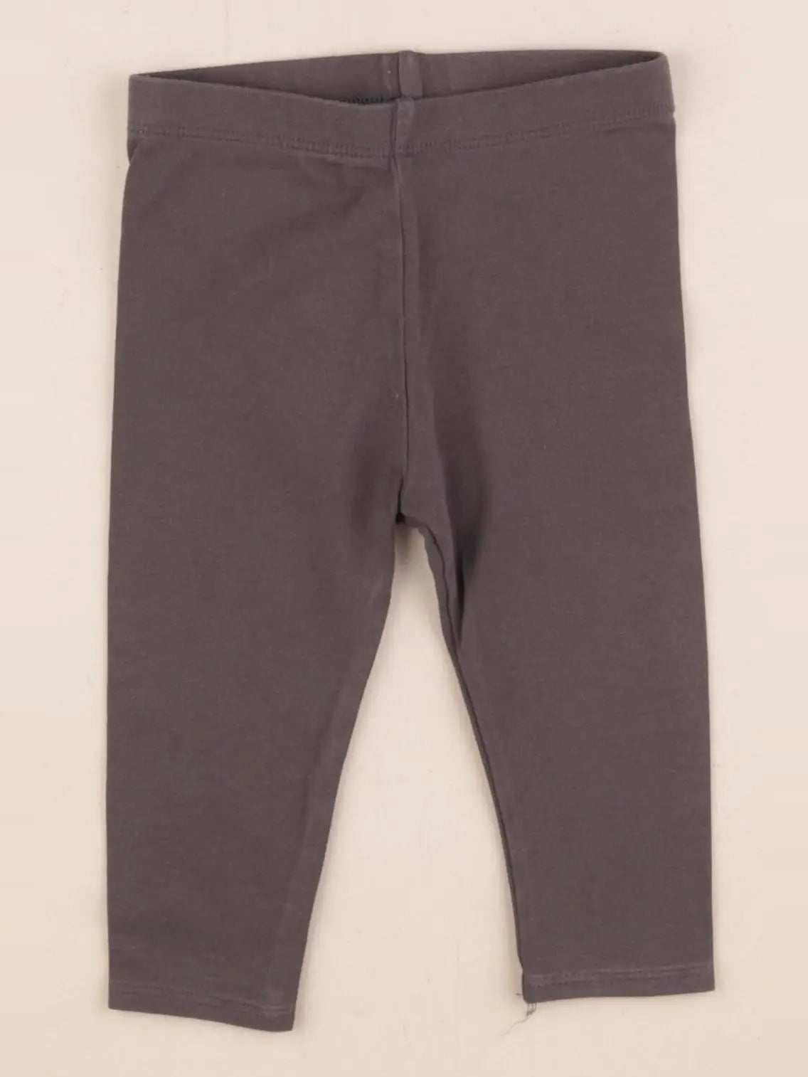 Vertbaudet - legging gris - 9 mois