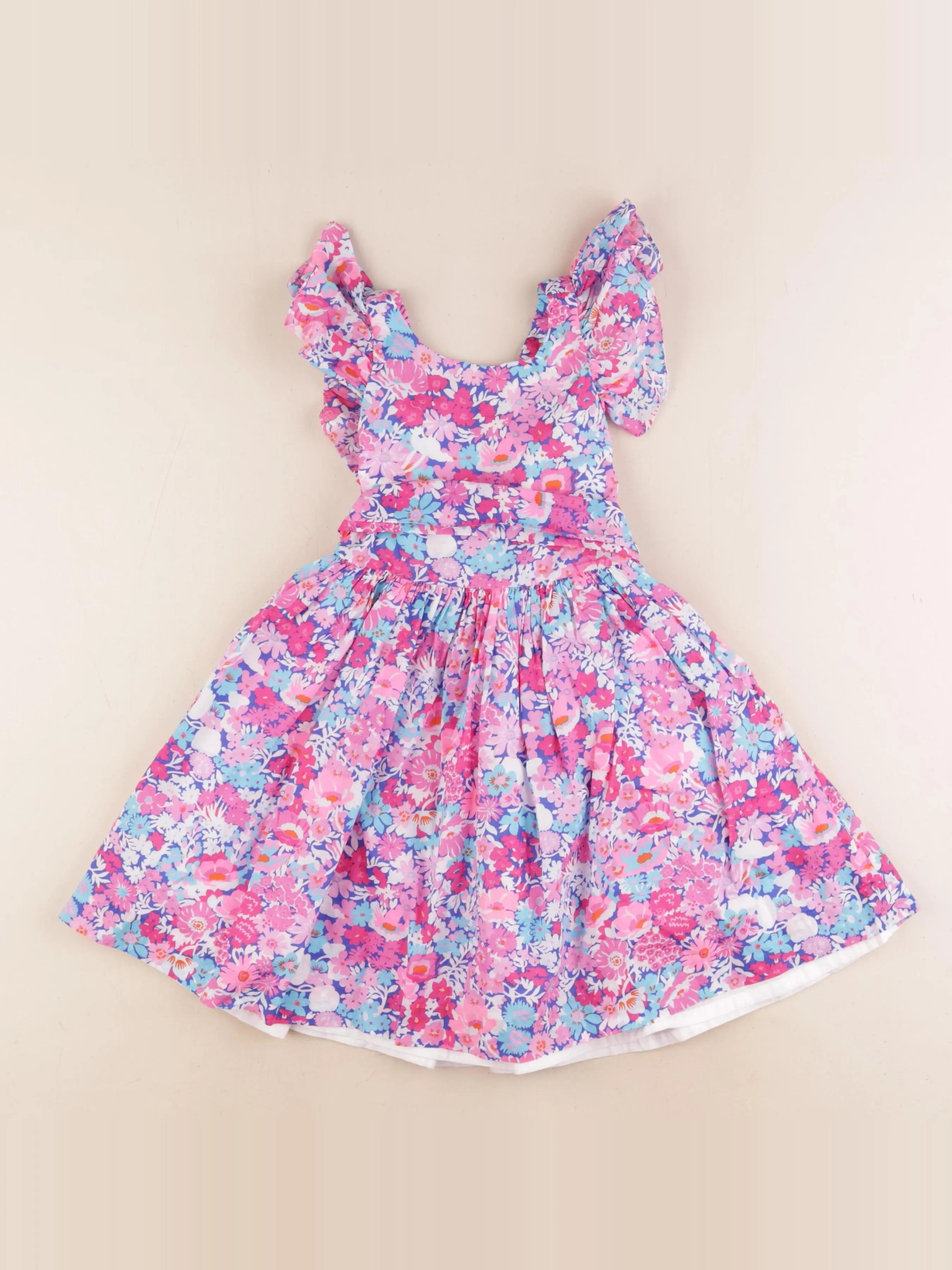 Jacadi - robe liberty multicolore - 3 ans