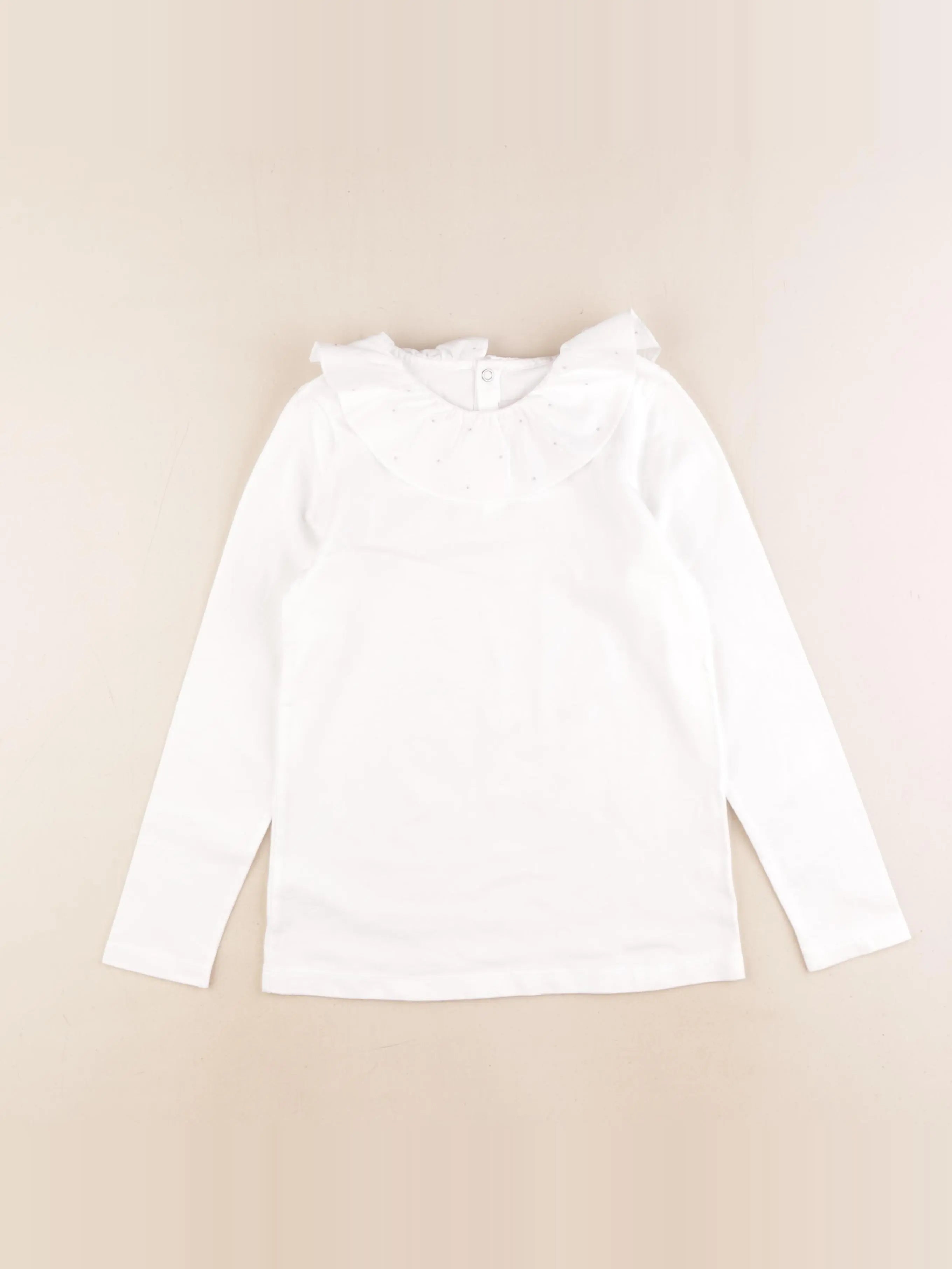 Jacadi - tee-shirt blanc - 8 ans
