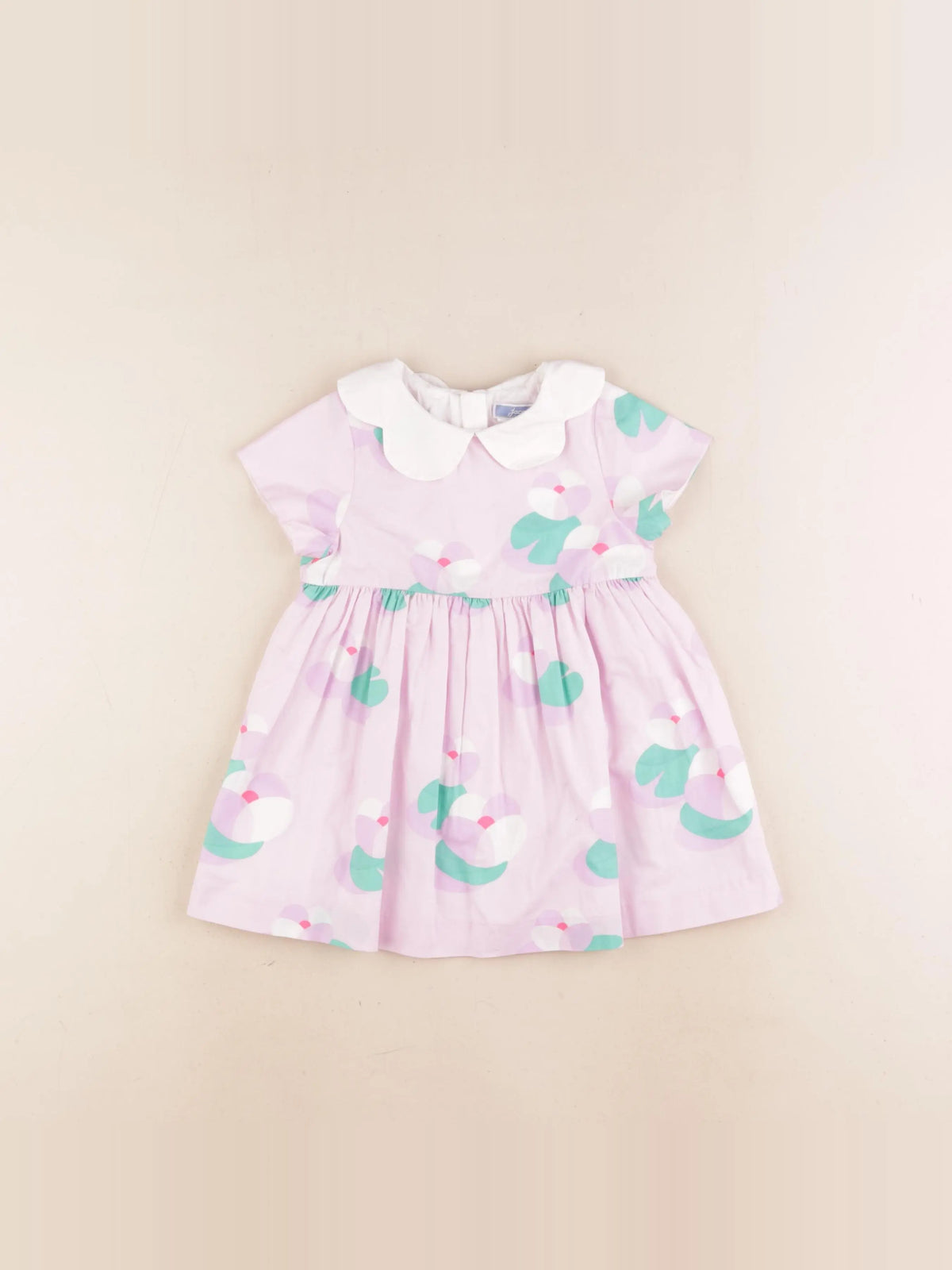 Jacadi - robe rose - 18 mois
