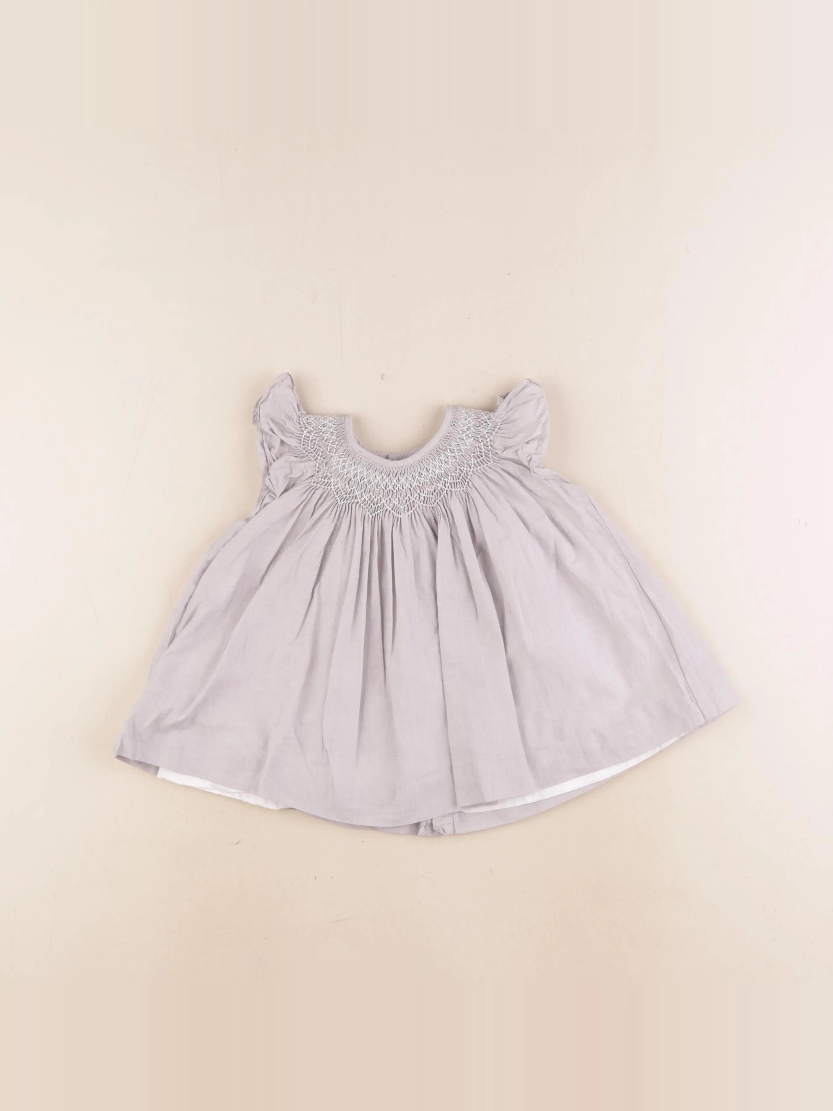 Jacadi - robe gris - 6 mois