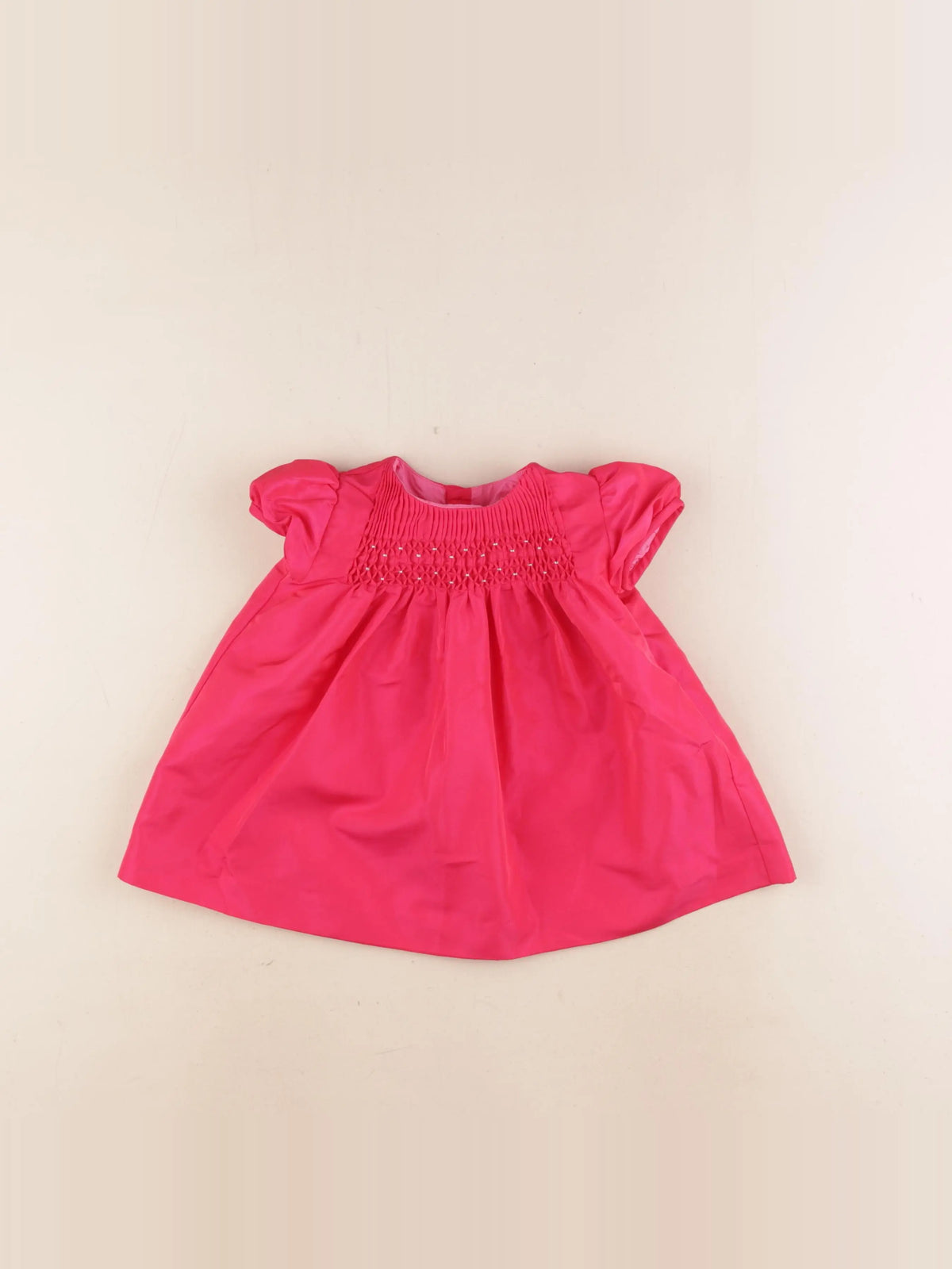 Jacadi - robe rose - 6 mois