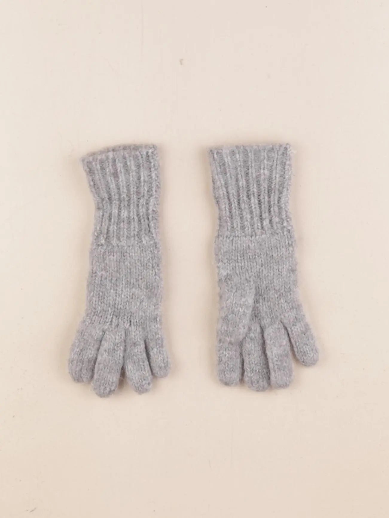 Monoprix - gants gris - 3/6 ans