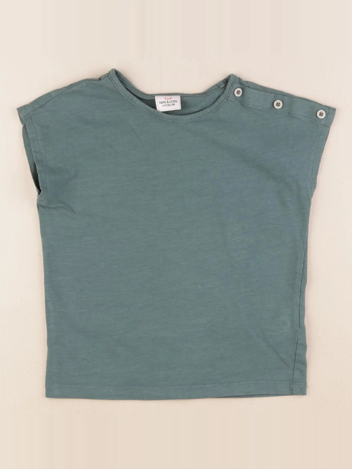 Tape à l'oeil - tee-shirt vert - 4 ans