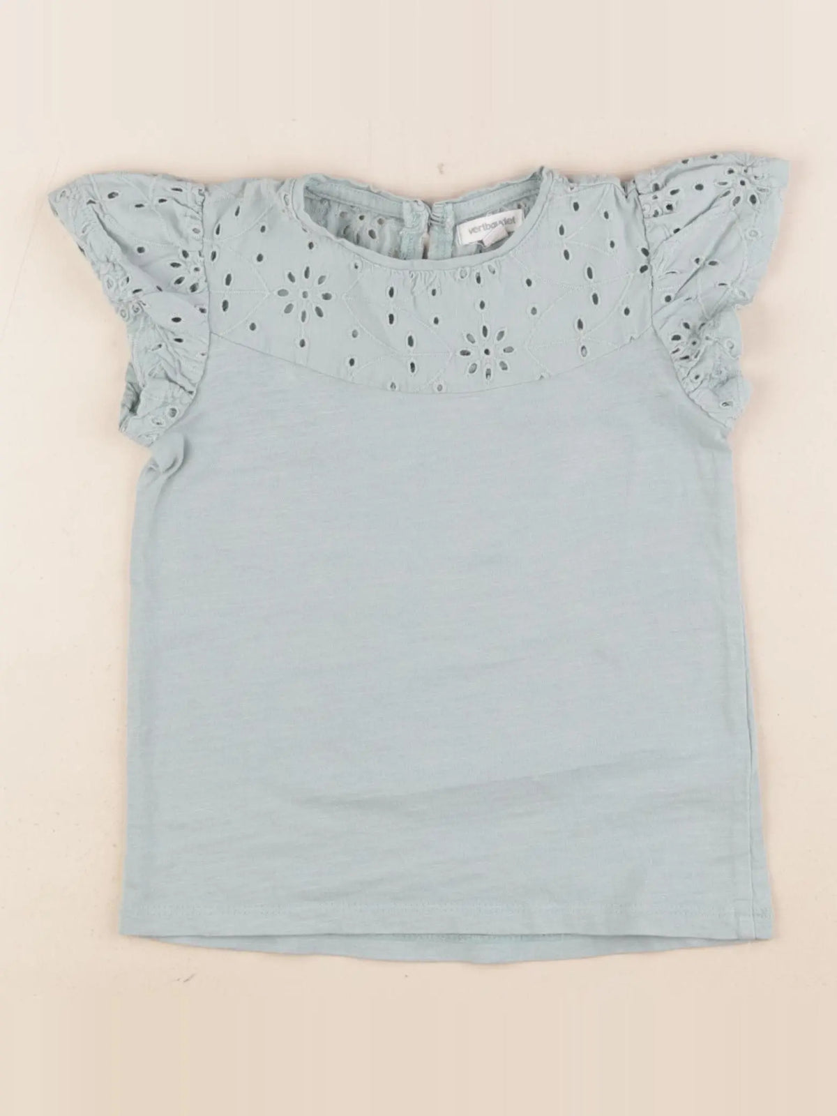 Vertbaudet - tee-shirt vert - 4 ans