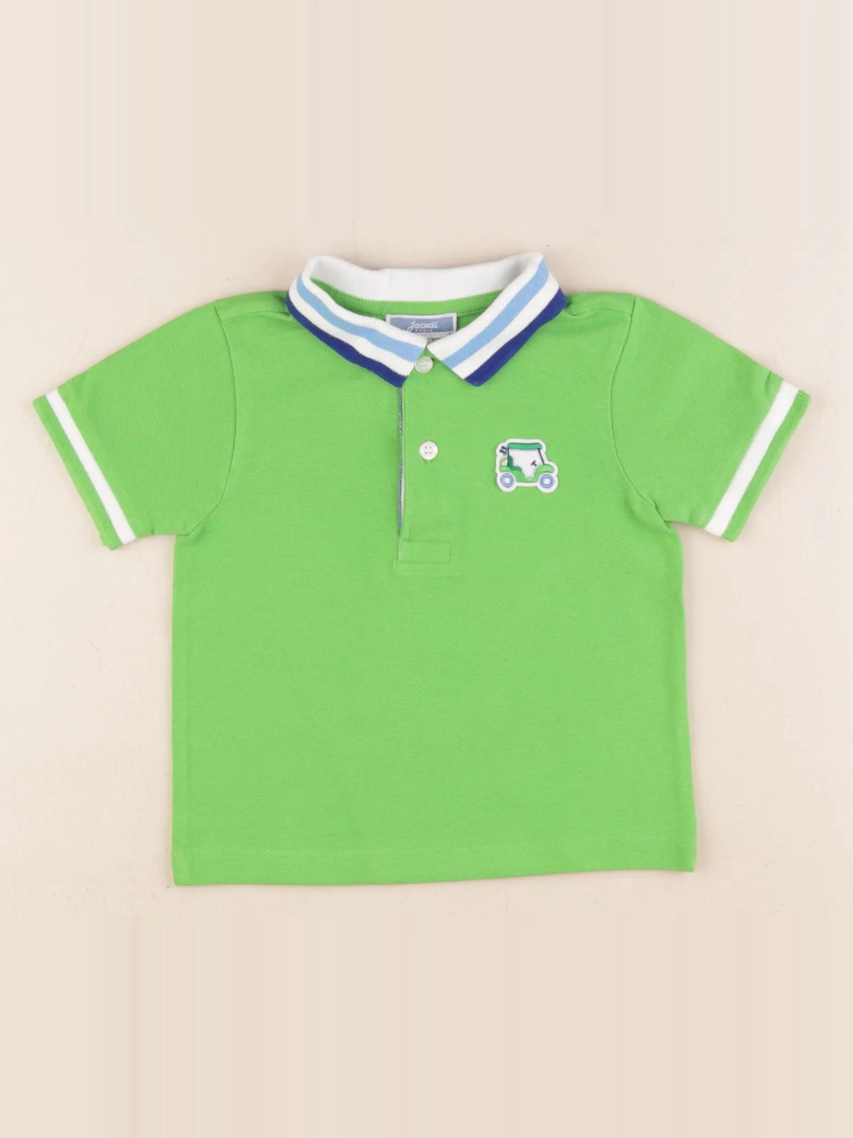 Jacadi - polo vert - 24 mois