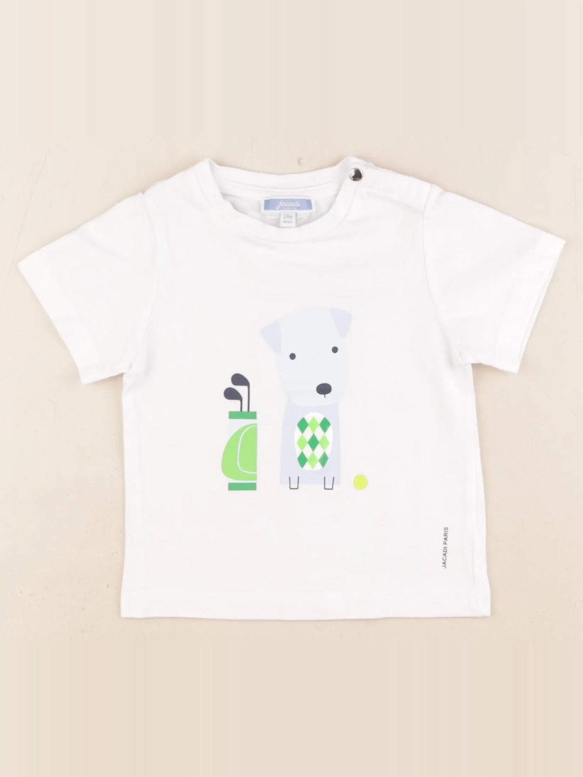 Jacadi - tee-shirt multicolore - 24 mois