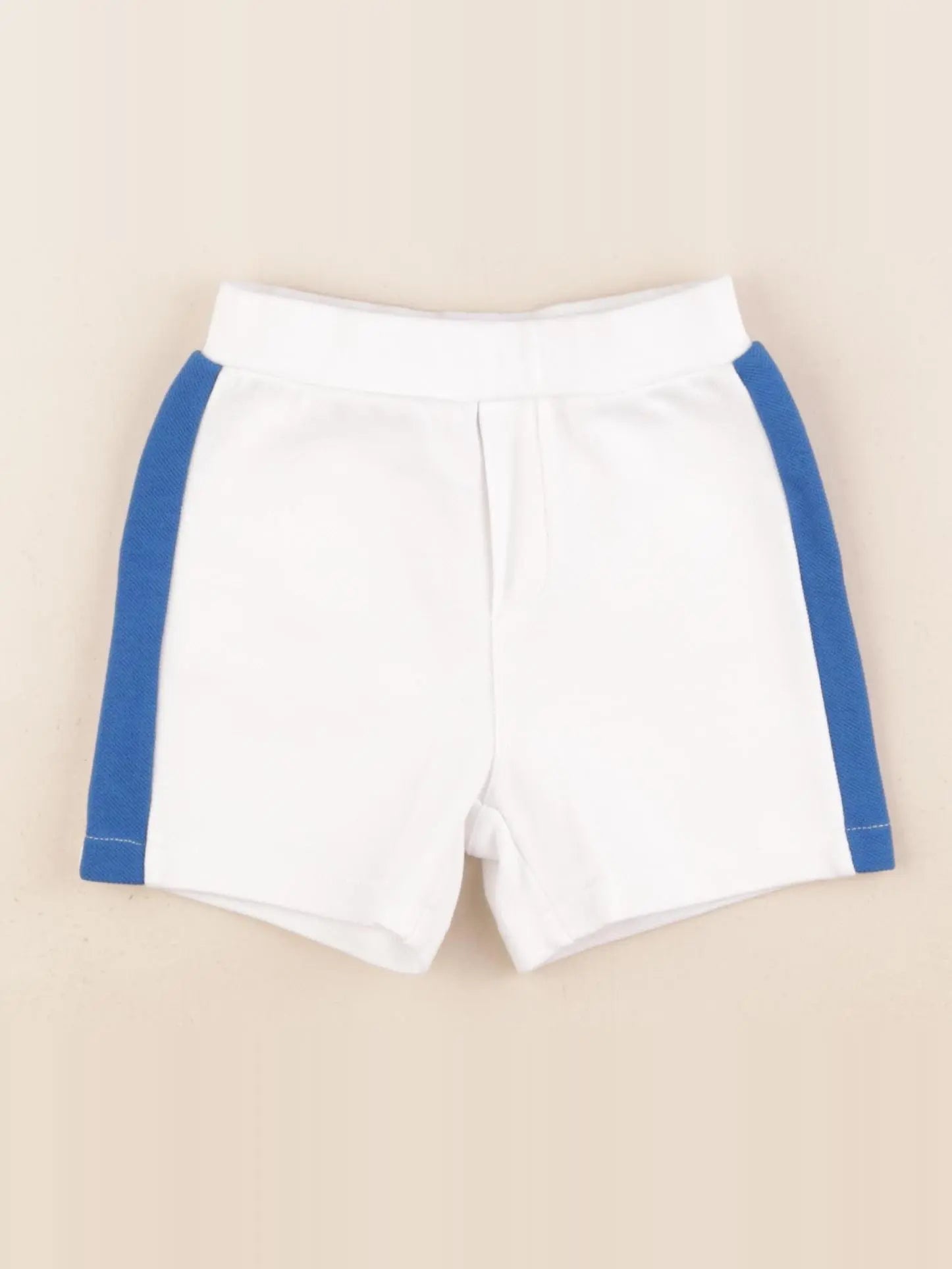 Jacadi - short blanc, bleu - 24 mois