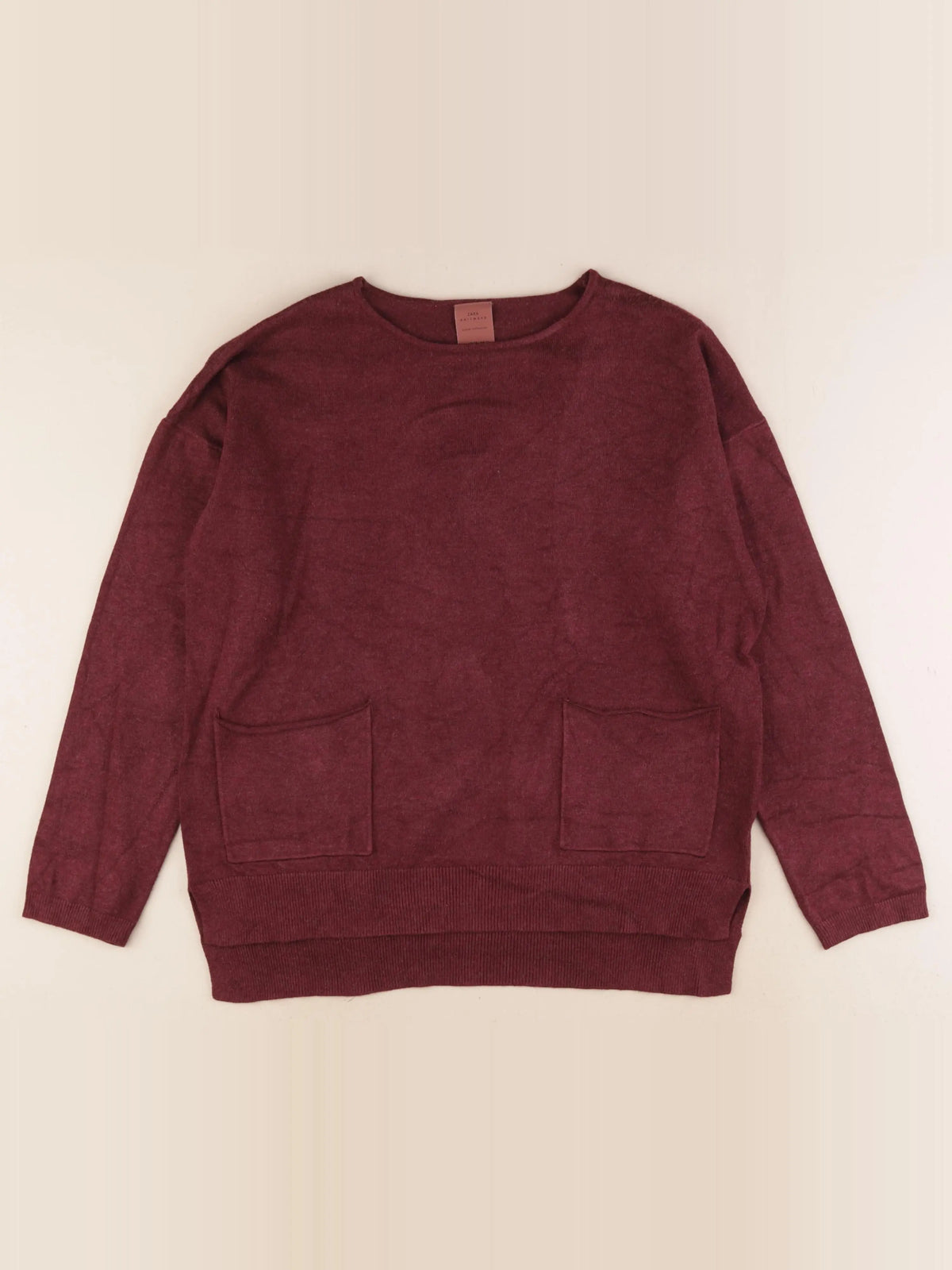 Zara - pull rouge - 13/14 ans