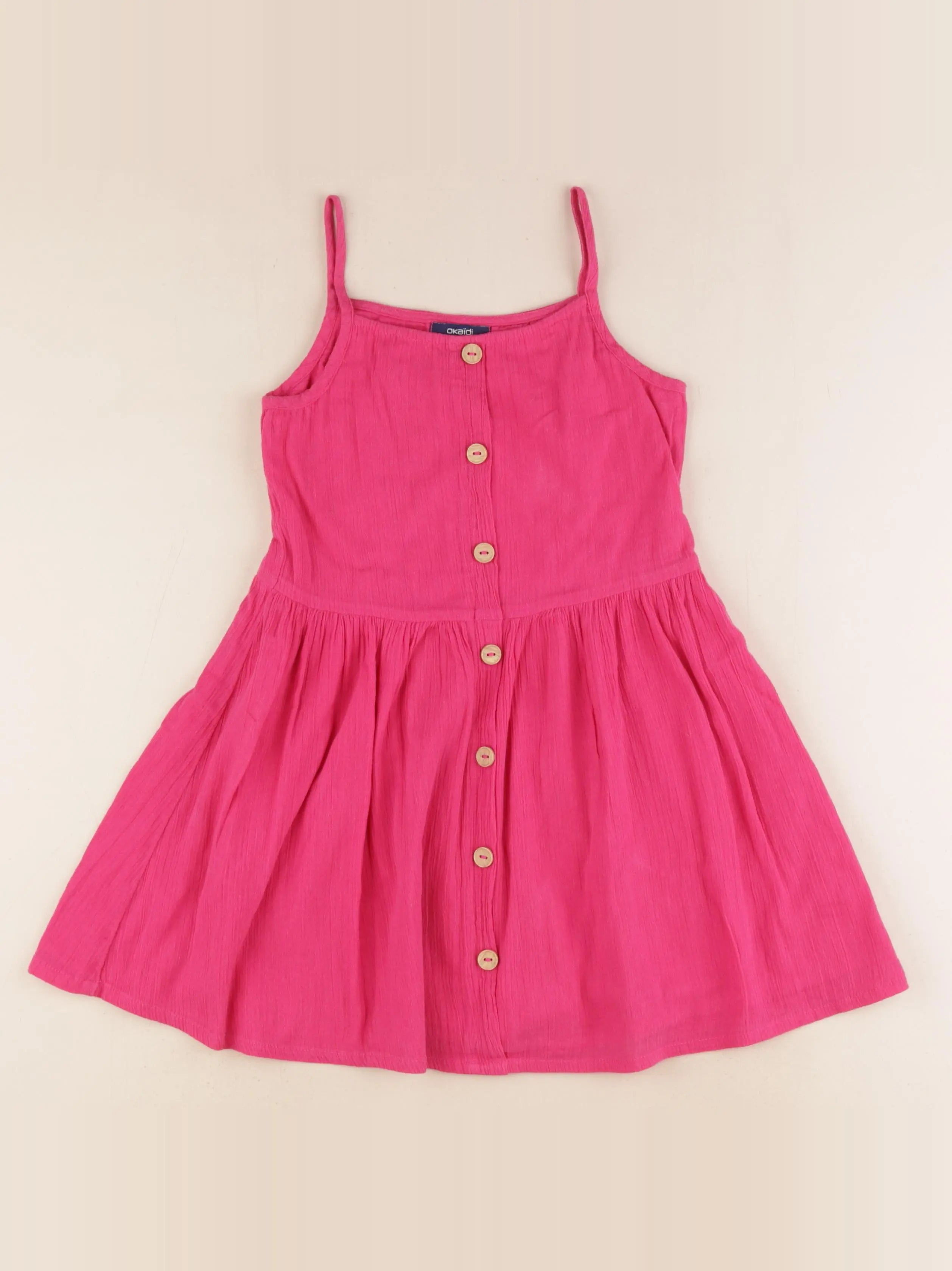Okaidi - robe rose - 6 ans