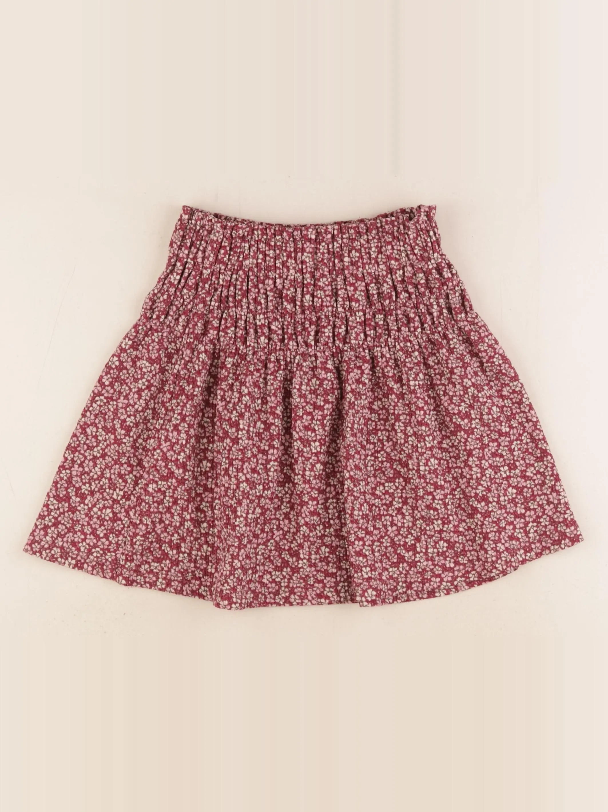 Mango - jupe rouge - 7/8 ans