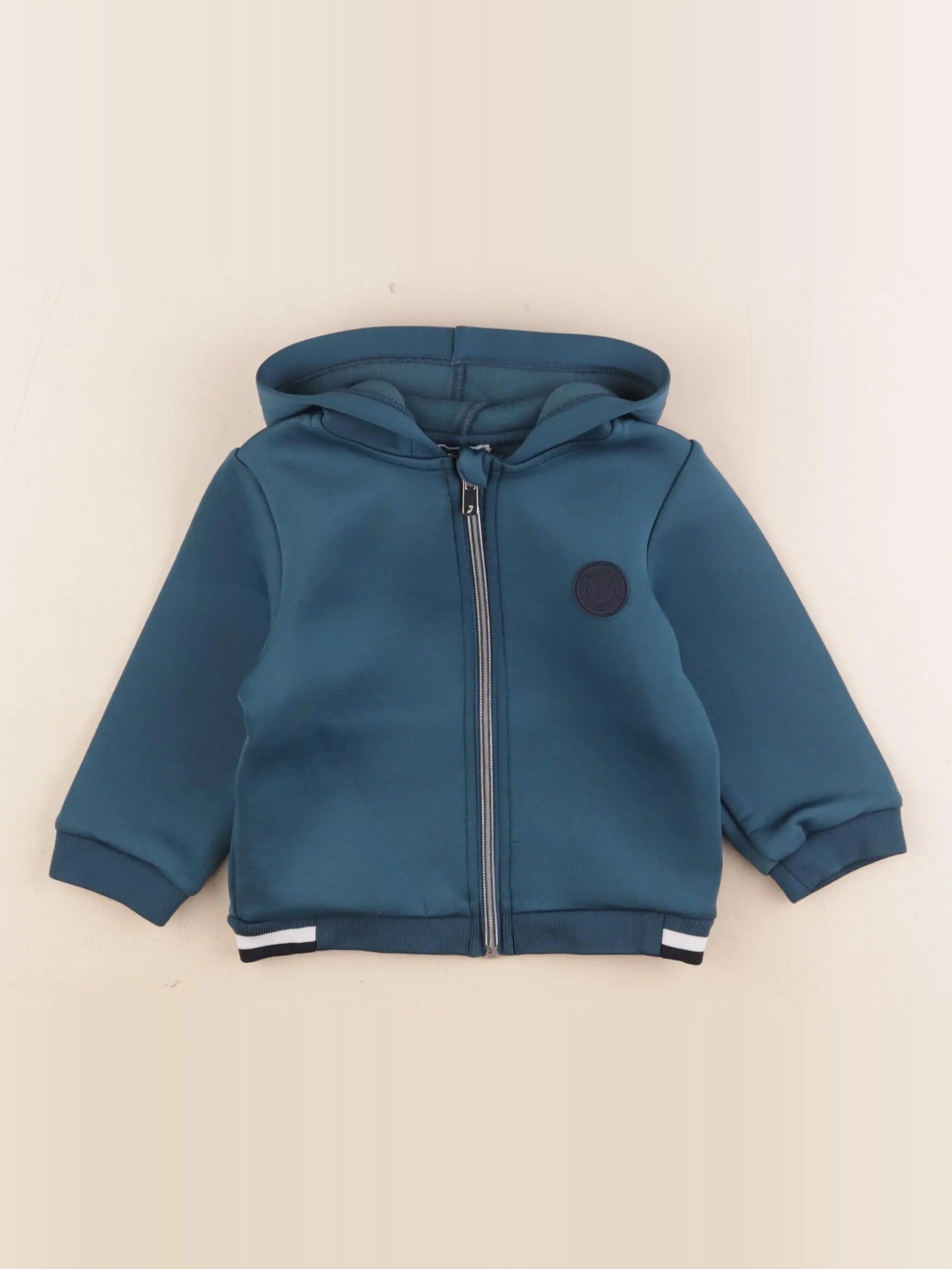 Jacadi - sweat bleu - 18 mois