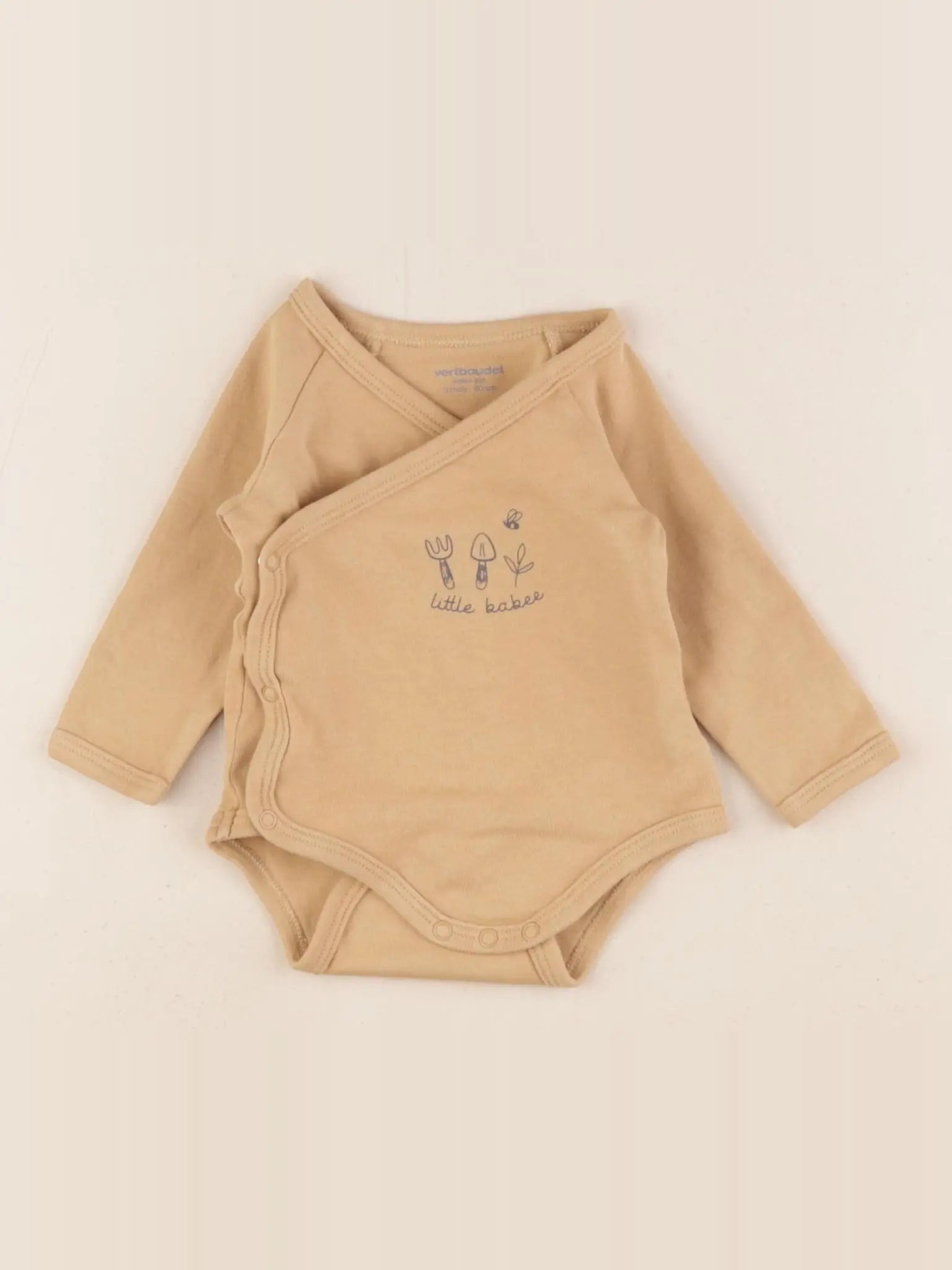Vertbaudet - body jaune - 3 mois