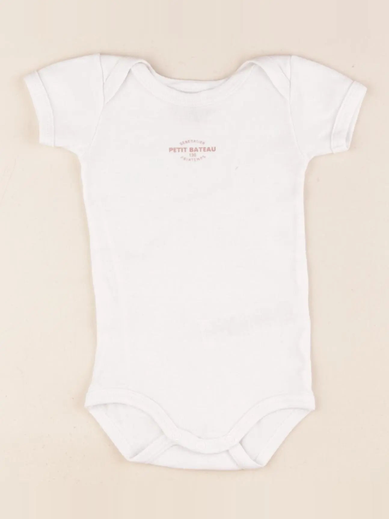 Petit Bateau - body blanc - 3 mois