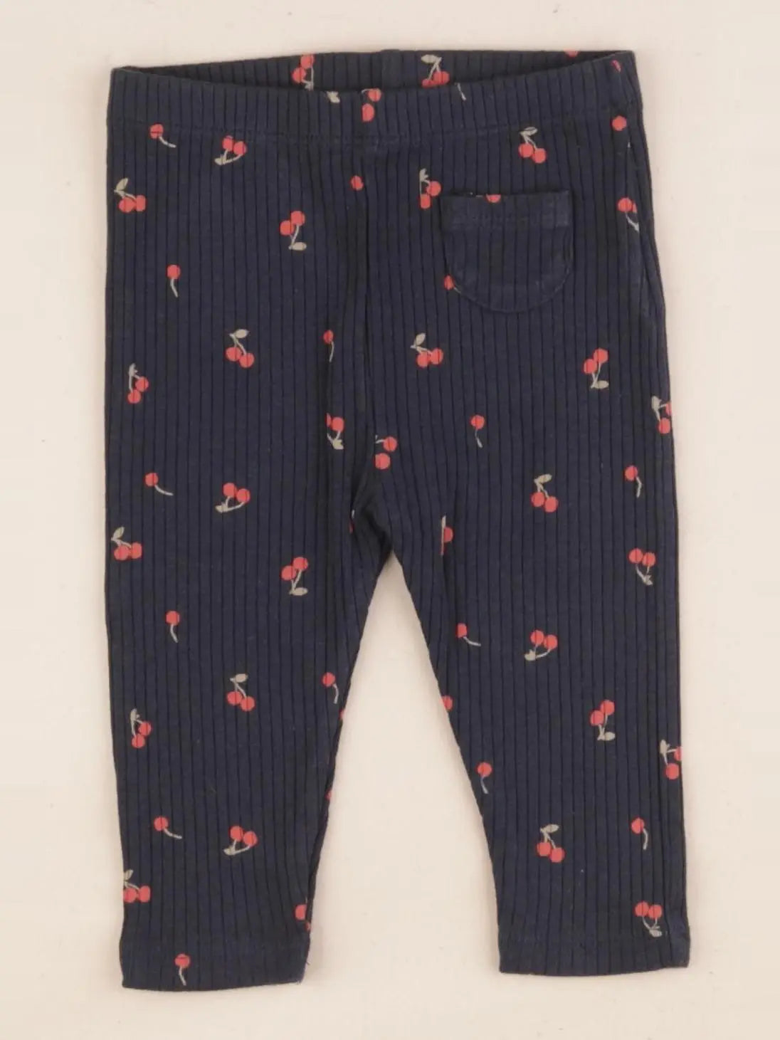Vertbaudet - legging bleu - 6 mois