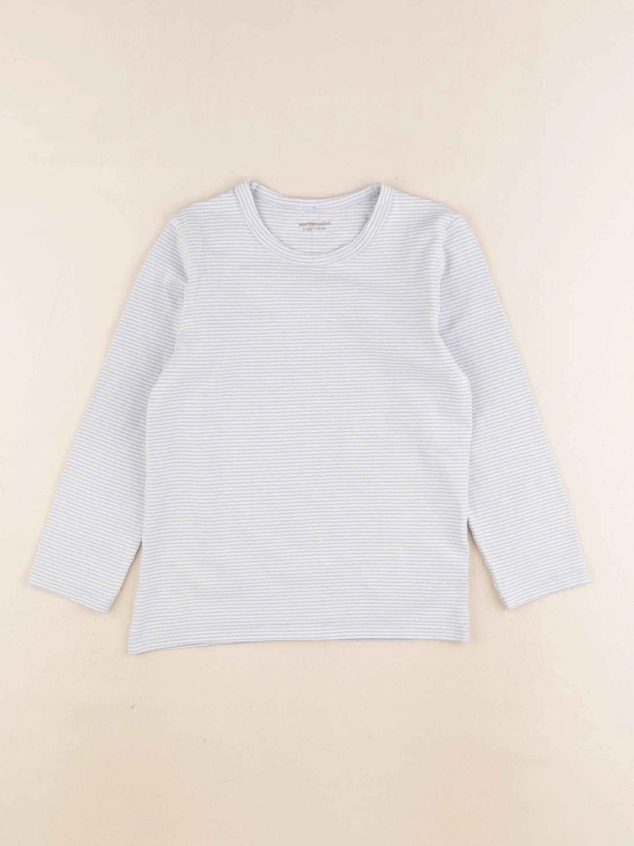Vertbaudet - maillot de corps bleu - 6 ans