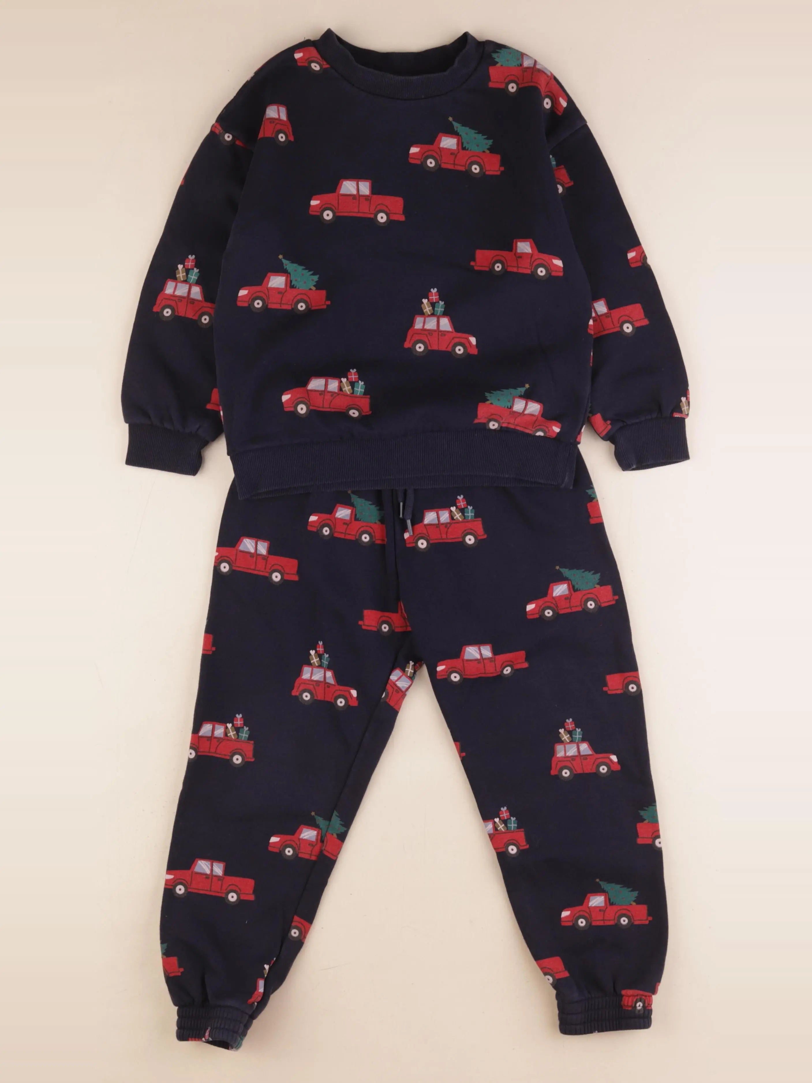 H&M - ensemble bleu - 4/5 ans