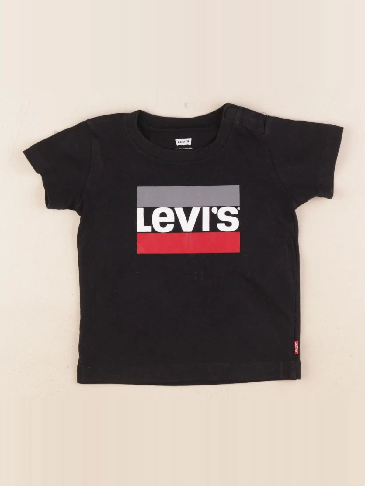 Levi's - tee-shirt noir - 18 mois