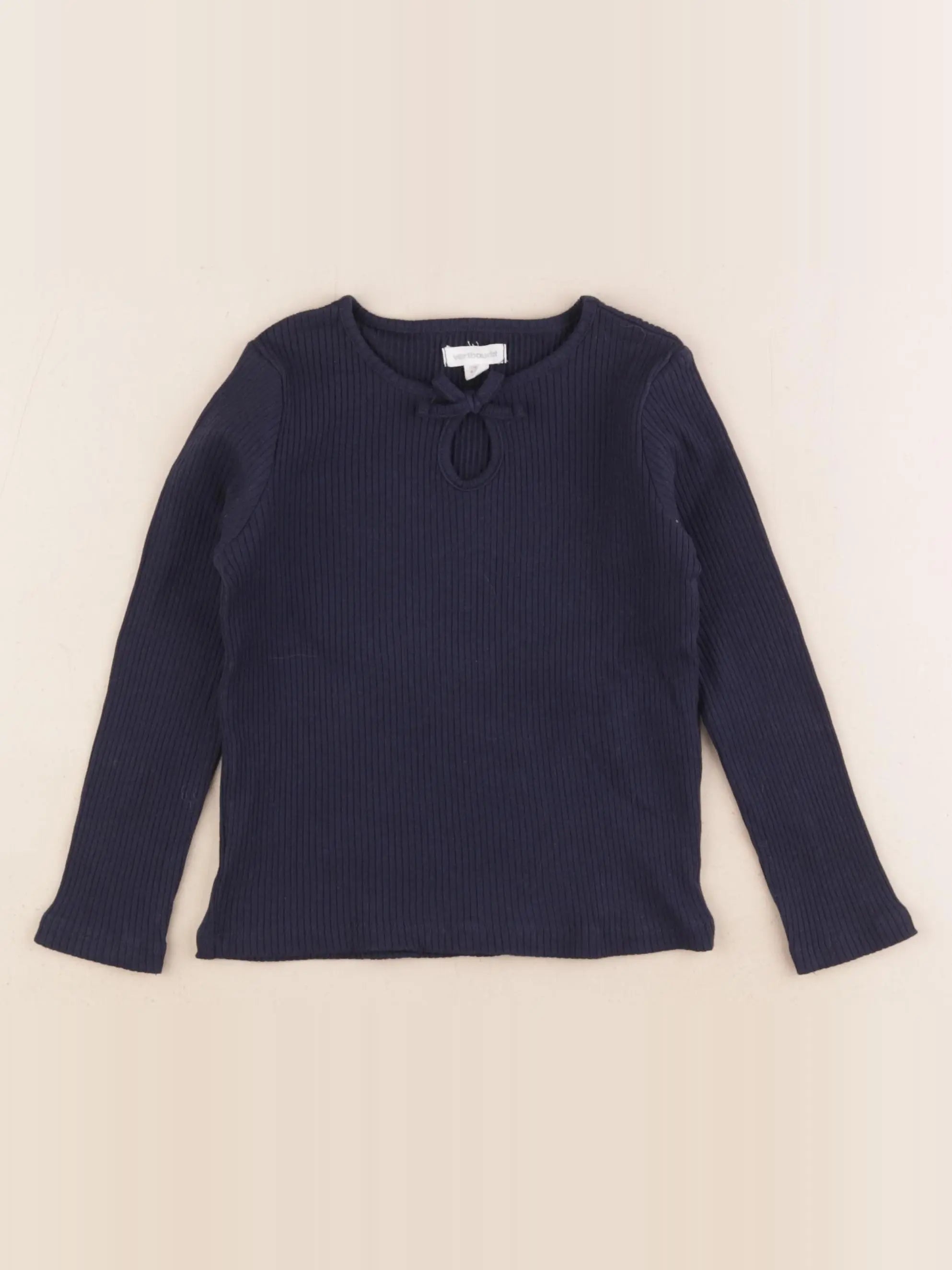 Vertbaudet - tee-shirt bleu - 4 ans