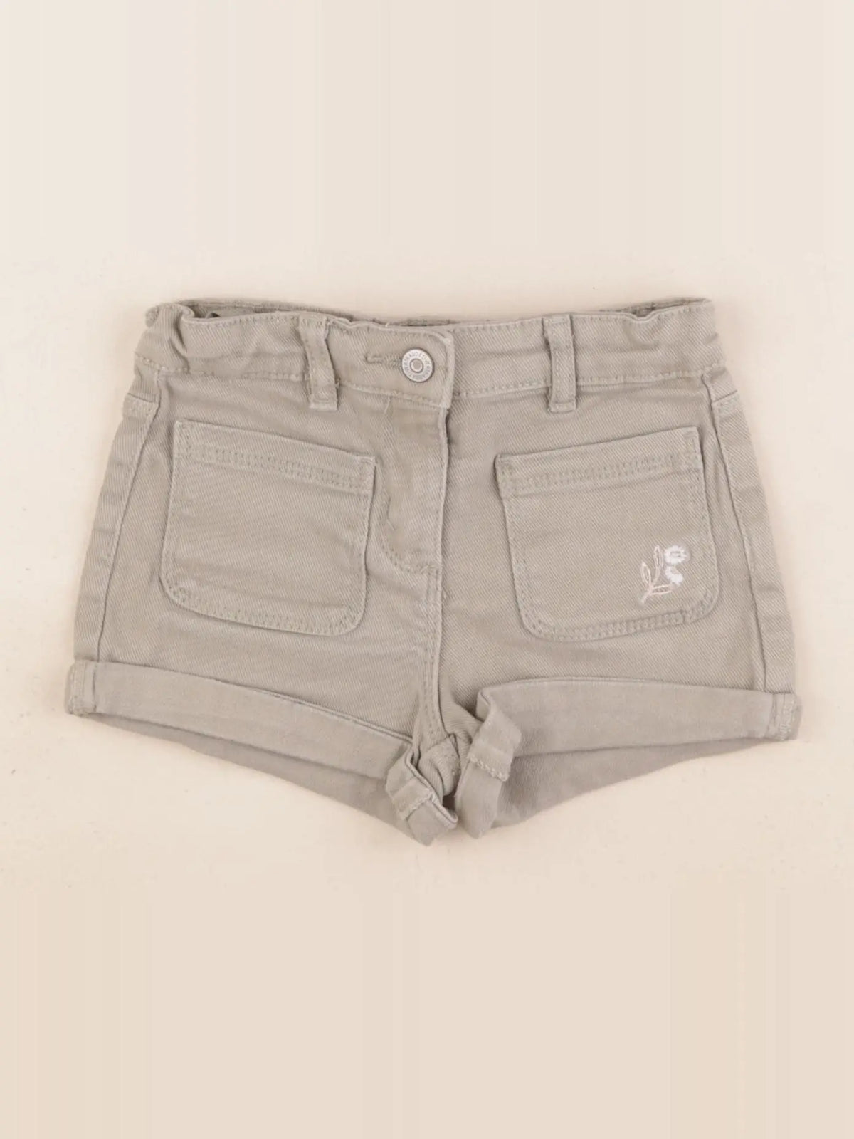 Vertbaudet - short vert - 4 ans