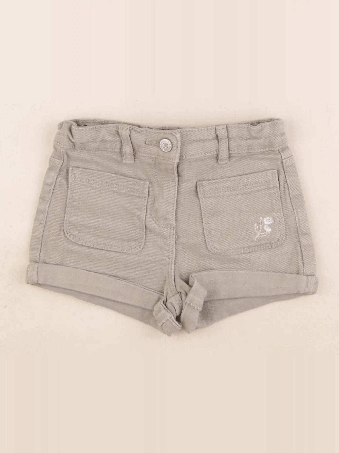 Vertbaudet - short vert - 4 ans