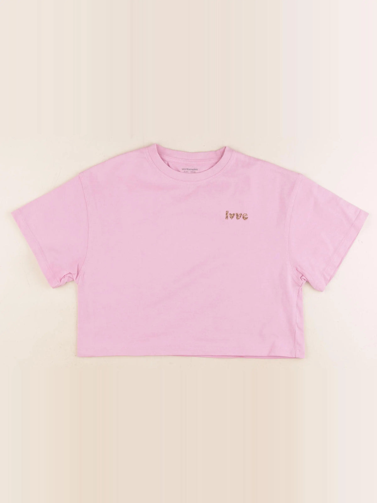 Vertbaudet - tee-shirt rose - 8 ans