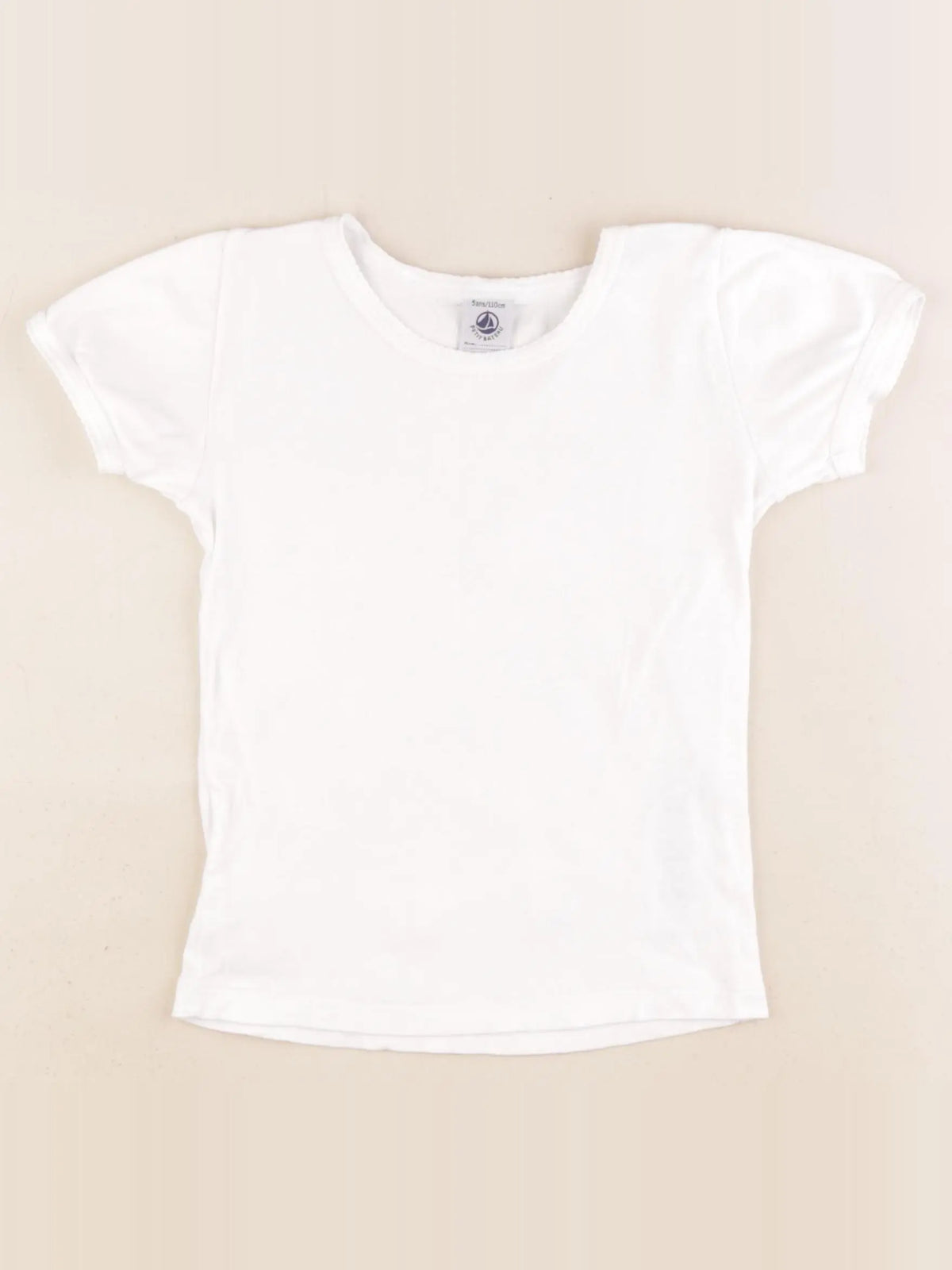Petit Bateau - maillot de corps blanc - 5 ans