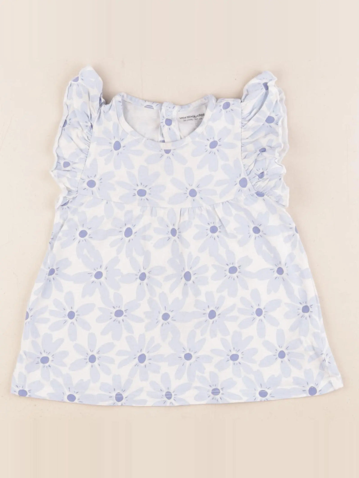 Vertbaudet - tee-shirt bleu - 36 mois