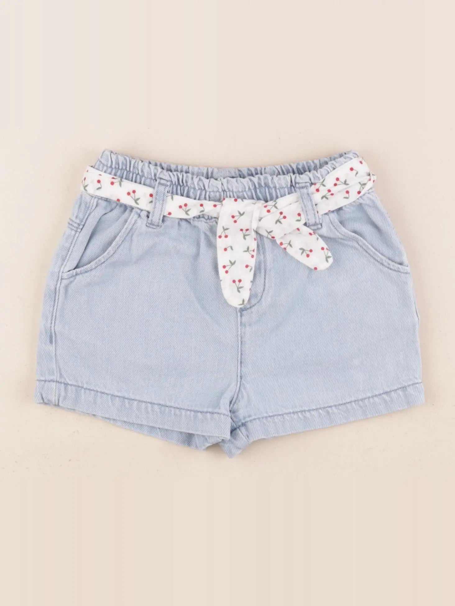 Vertbaudet - short bleu - 36 mois