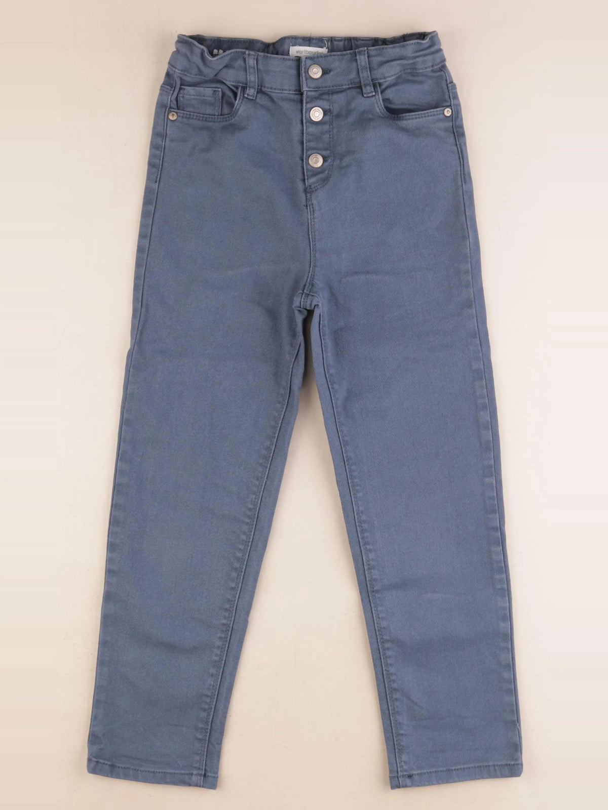 Vertbaudet - pantalon bleu - 9 ans
