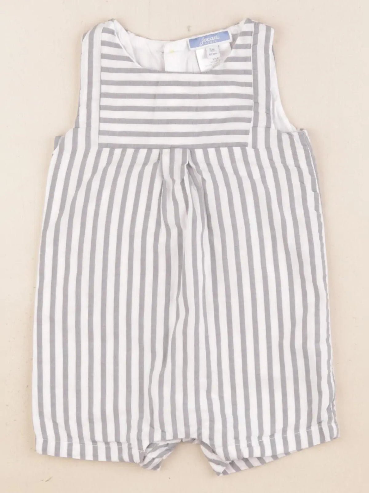 Jacadi - combinaison gris - 6 mois