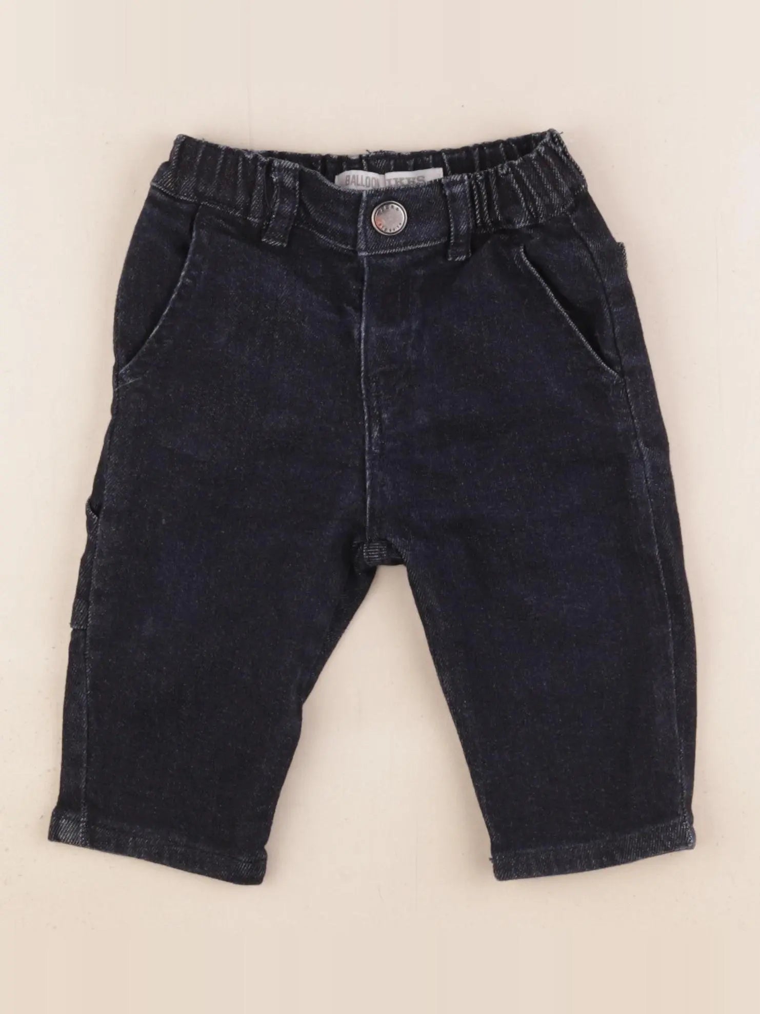 IKKS - jean noir - 6 mois