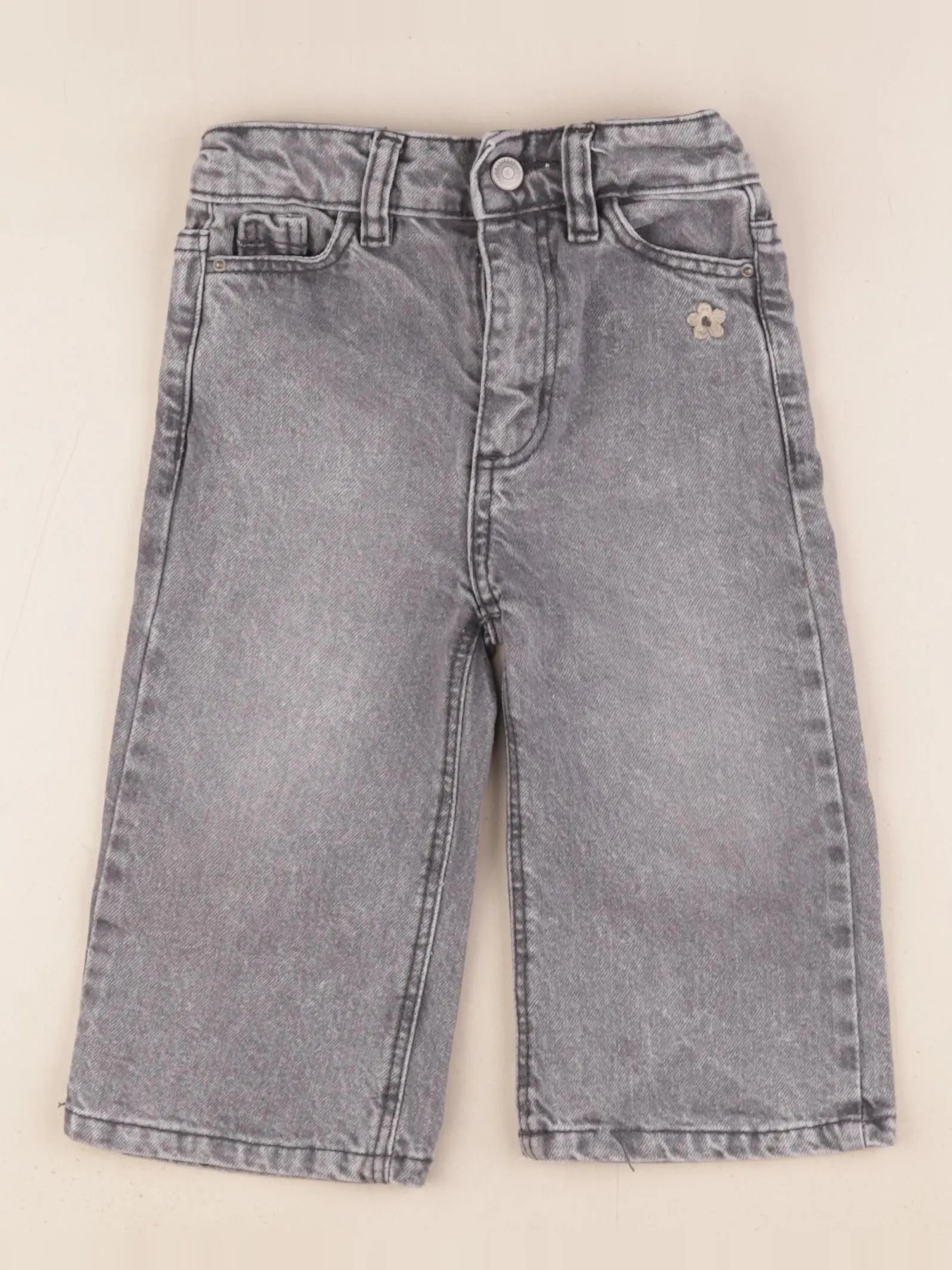 Vertbaudet - jean gris - 2 ans