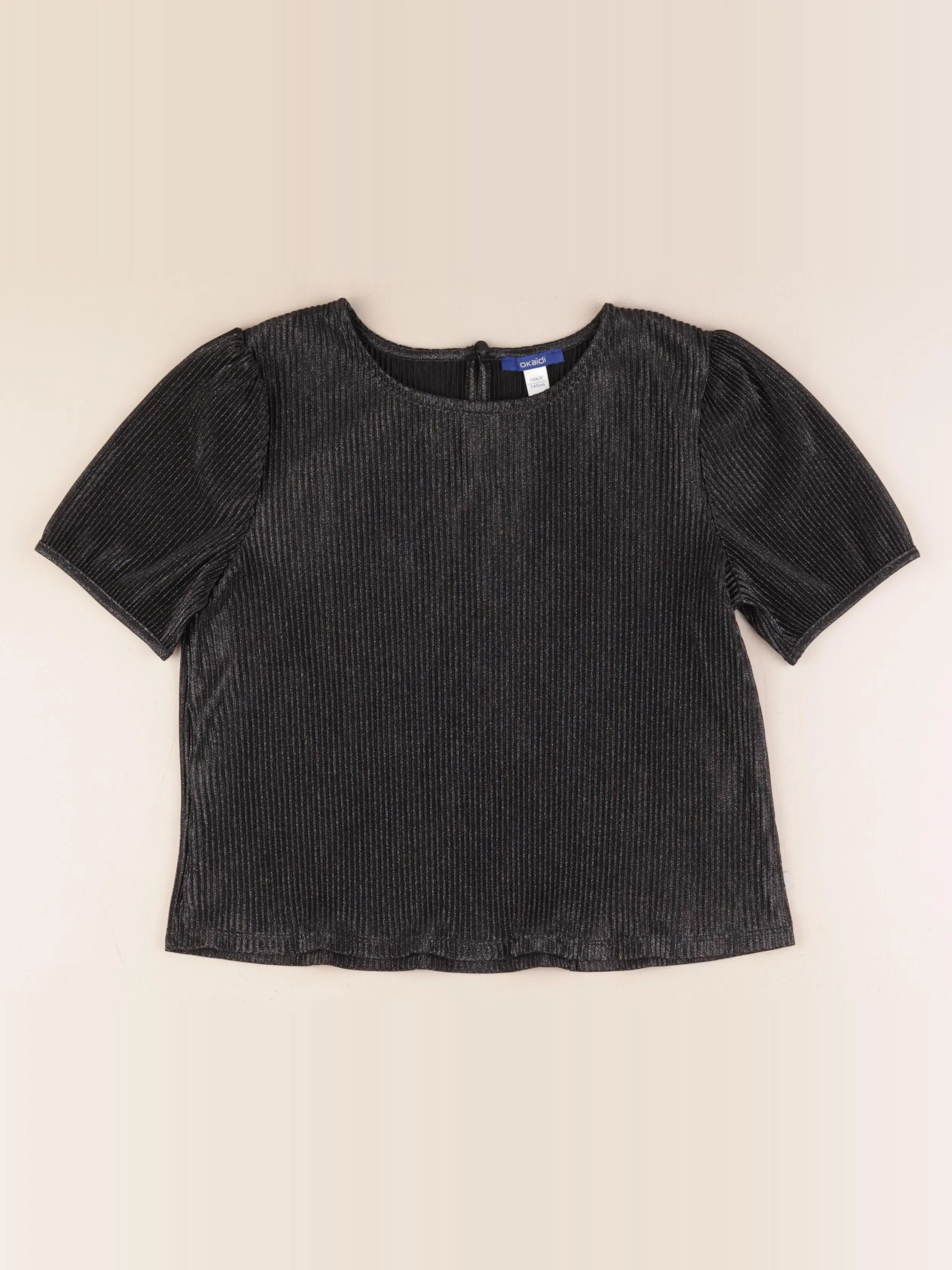 Okaidi - tee-shirt noir - 10 ans
