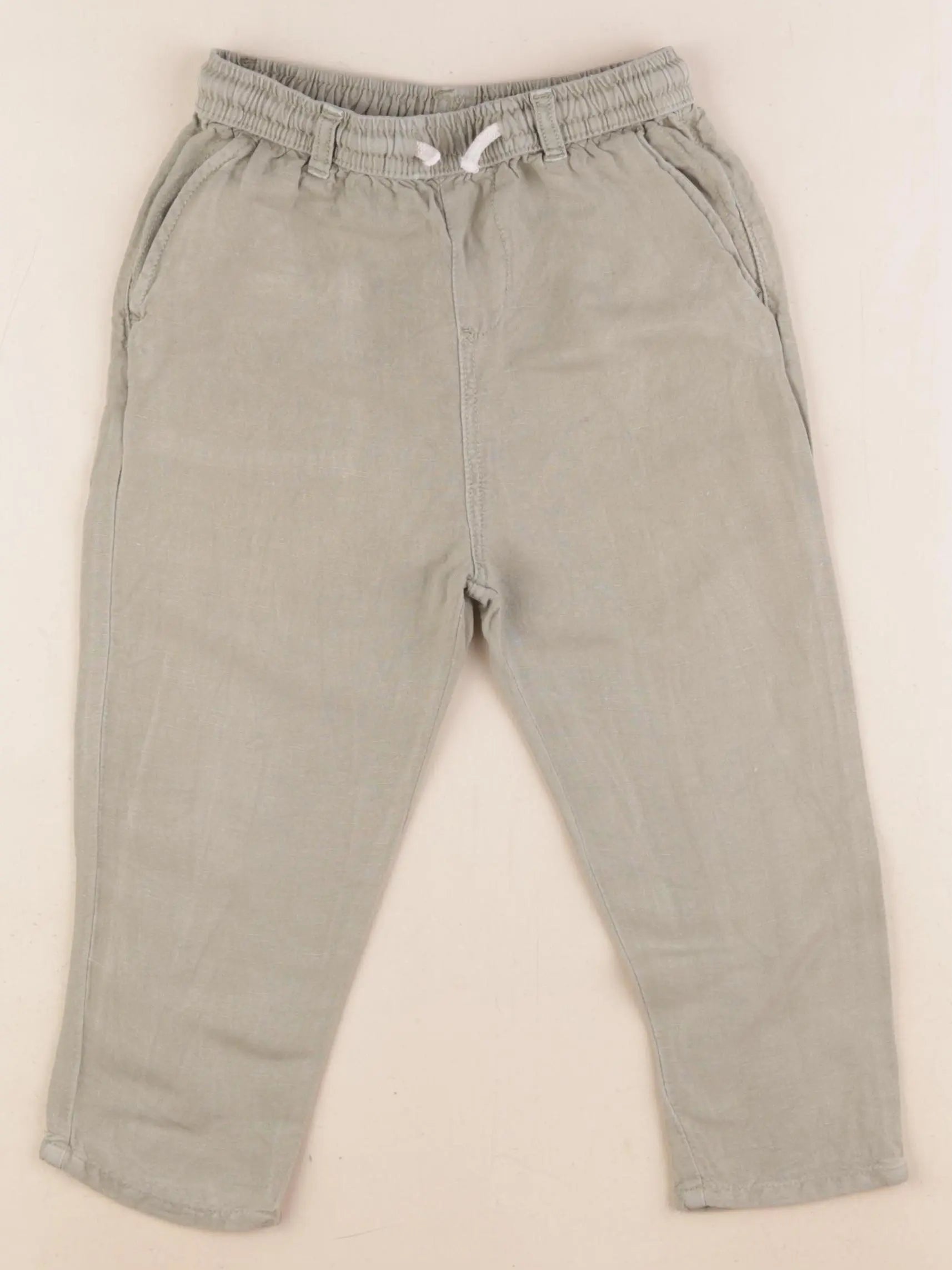 Zara - pantalon vert - 2/3 ans