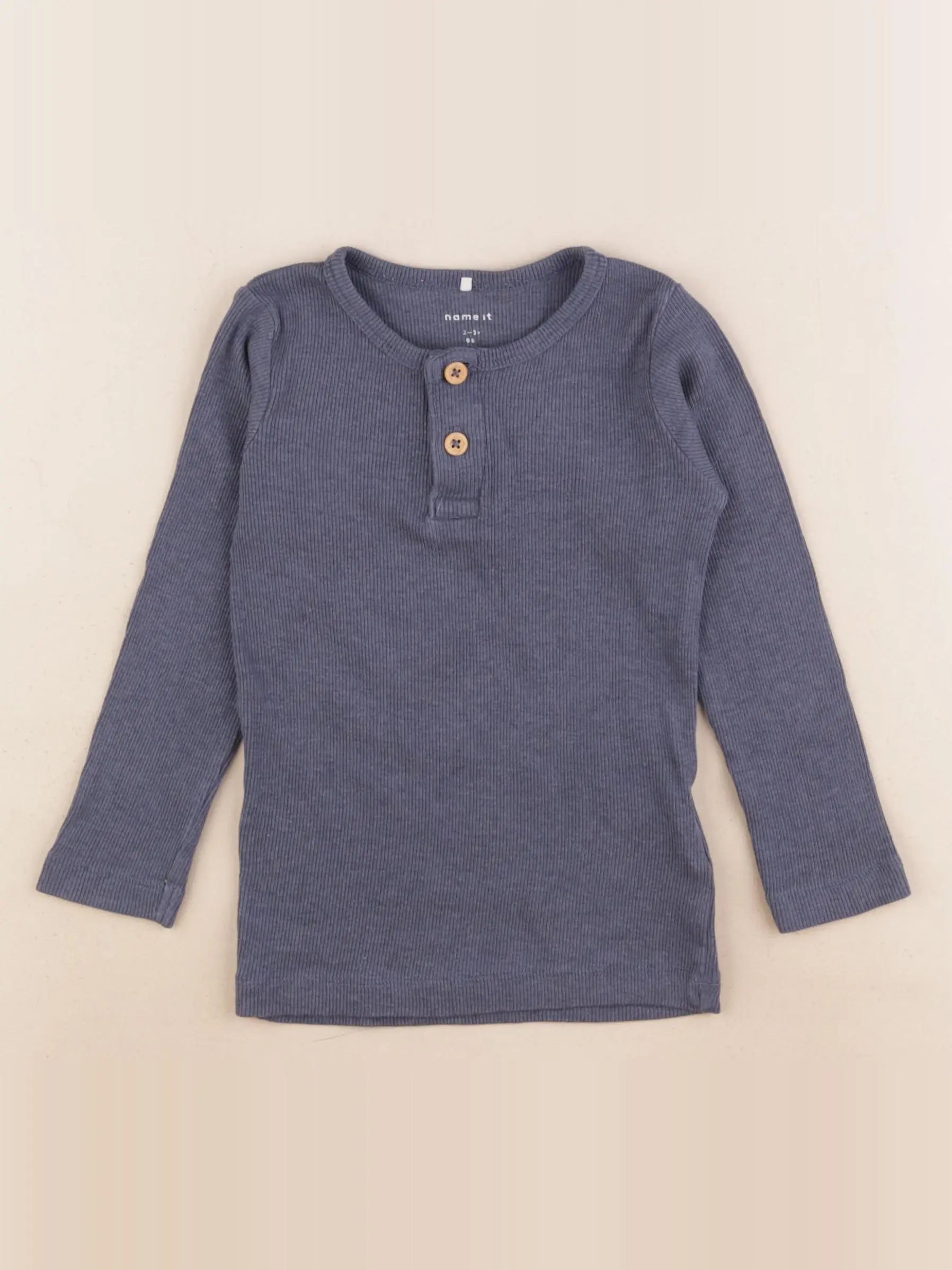 Name it - tee-shirt bleu - 2/3 ans