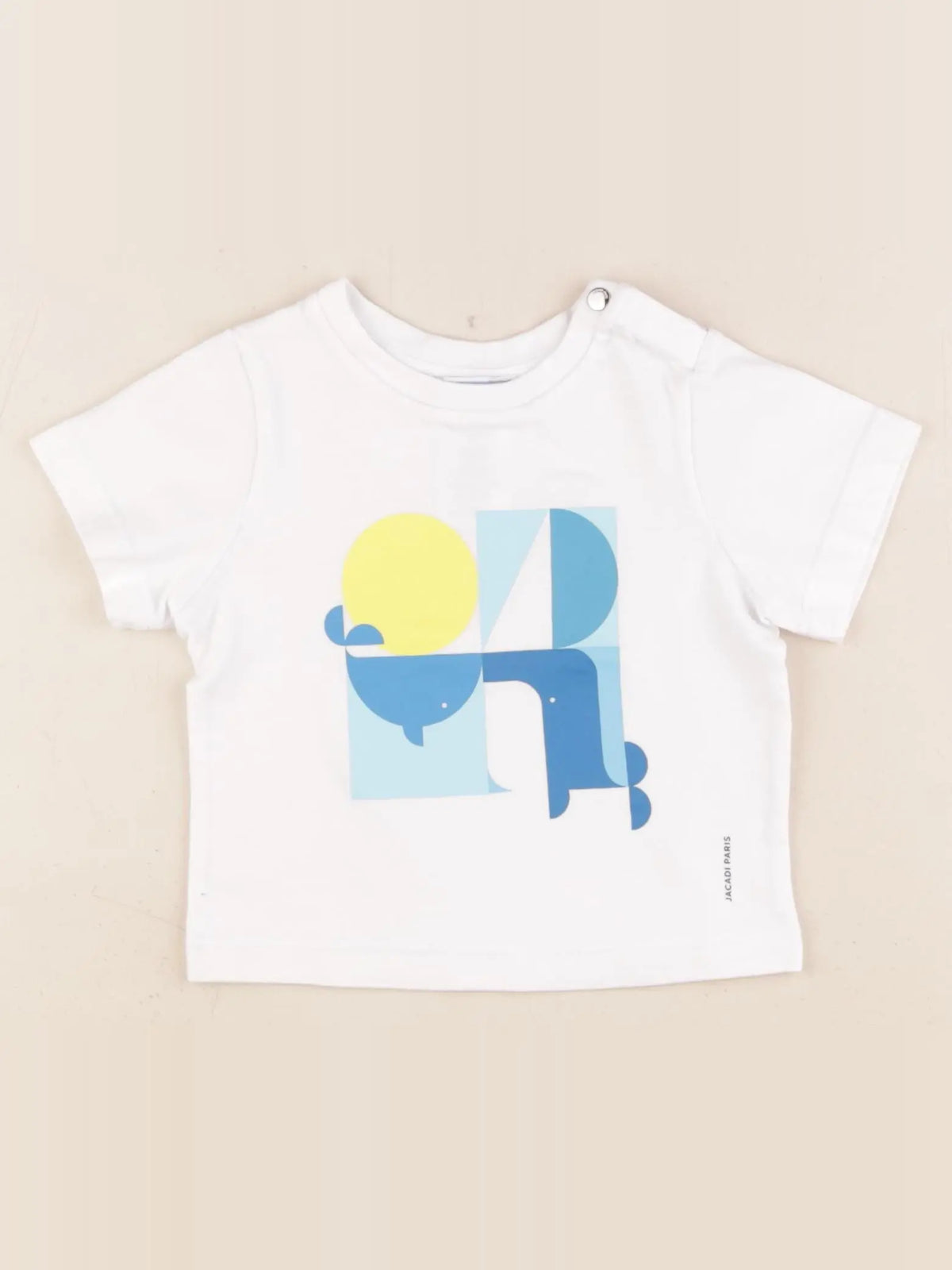 Jacadi - tee-shirt blanc - 12 mois