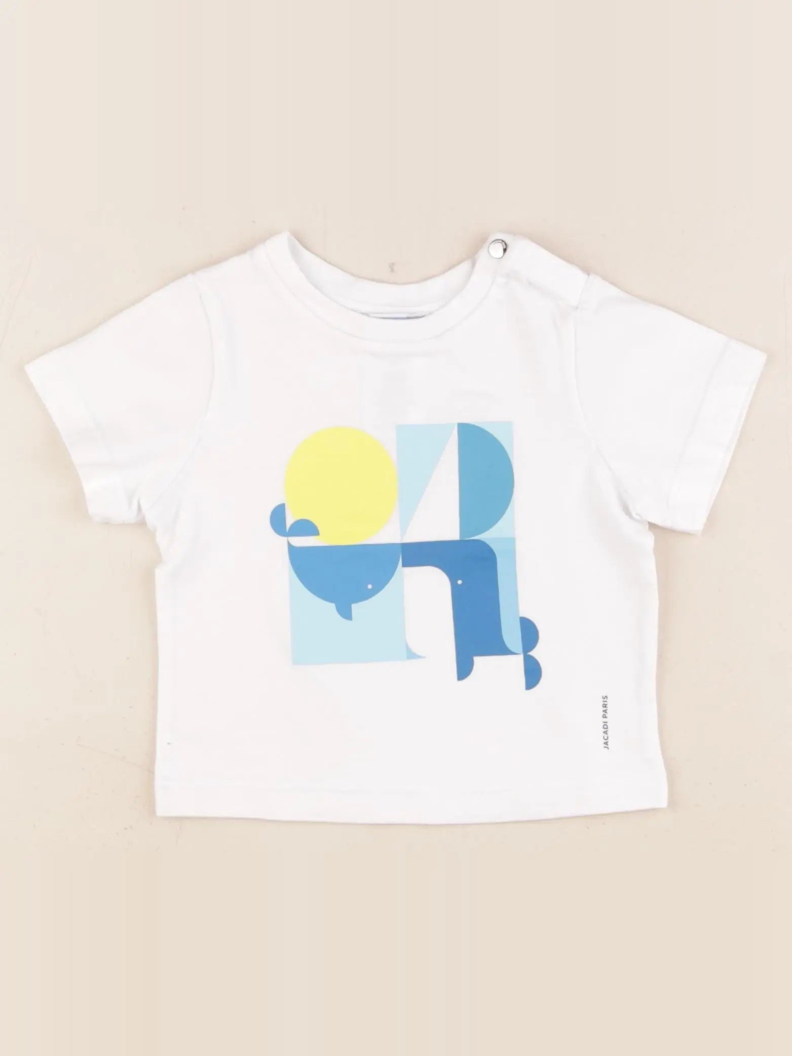 Jacadi - tee-shirt blanc - 12 mois