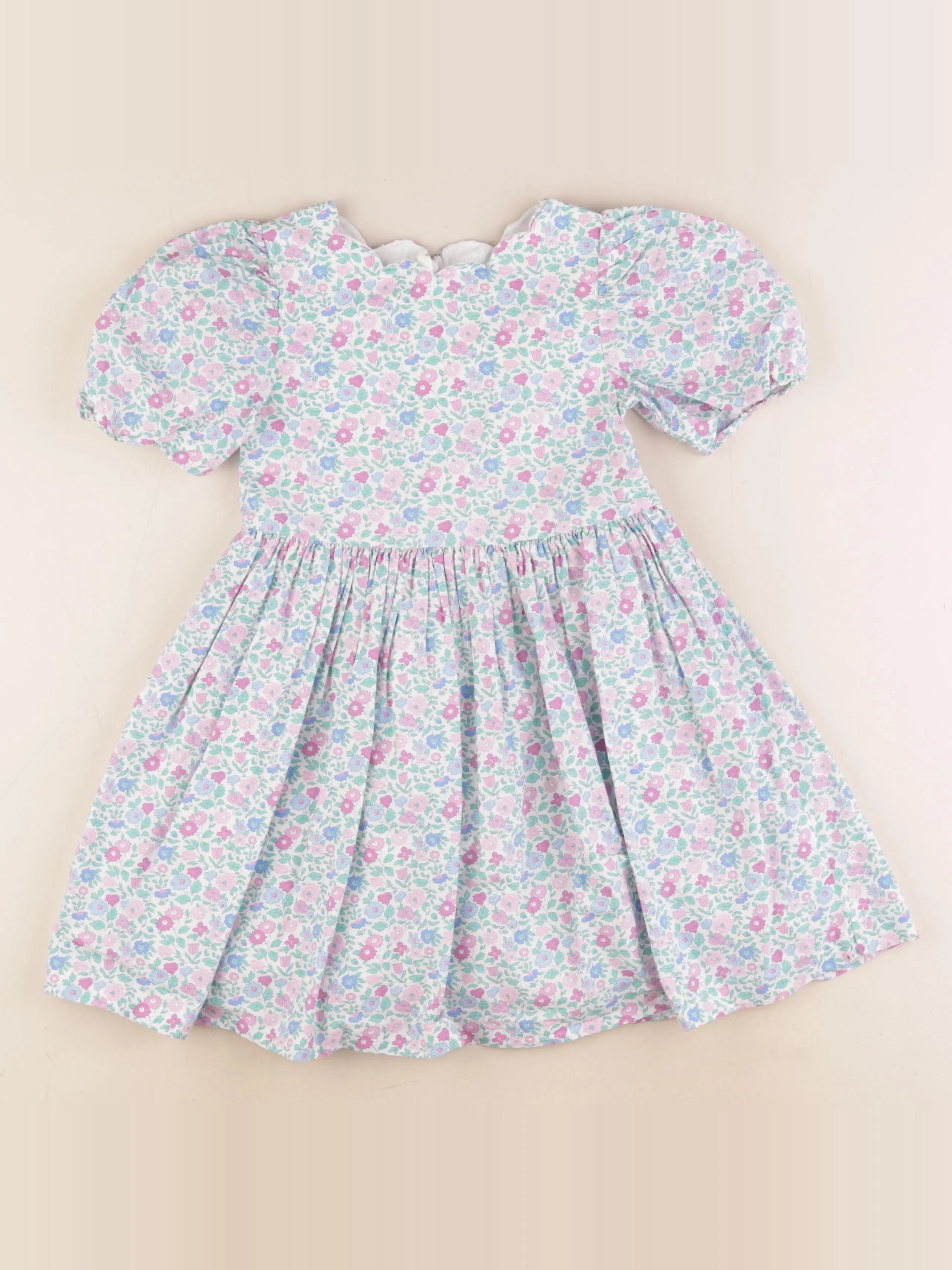 Jacadi - robe liberty multicolore - 5 ans